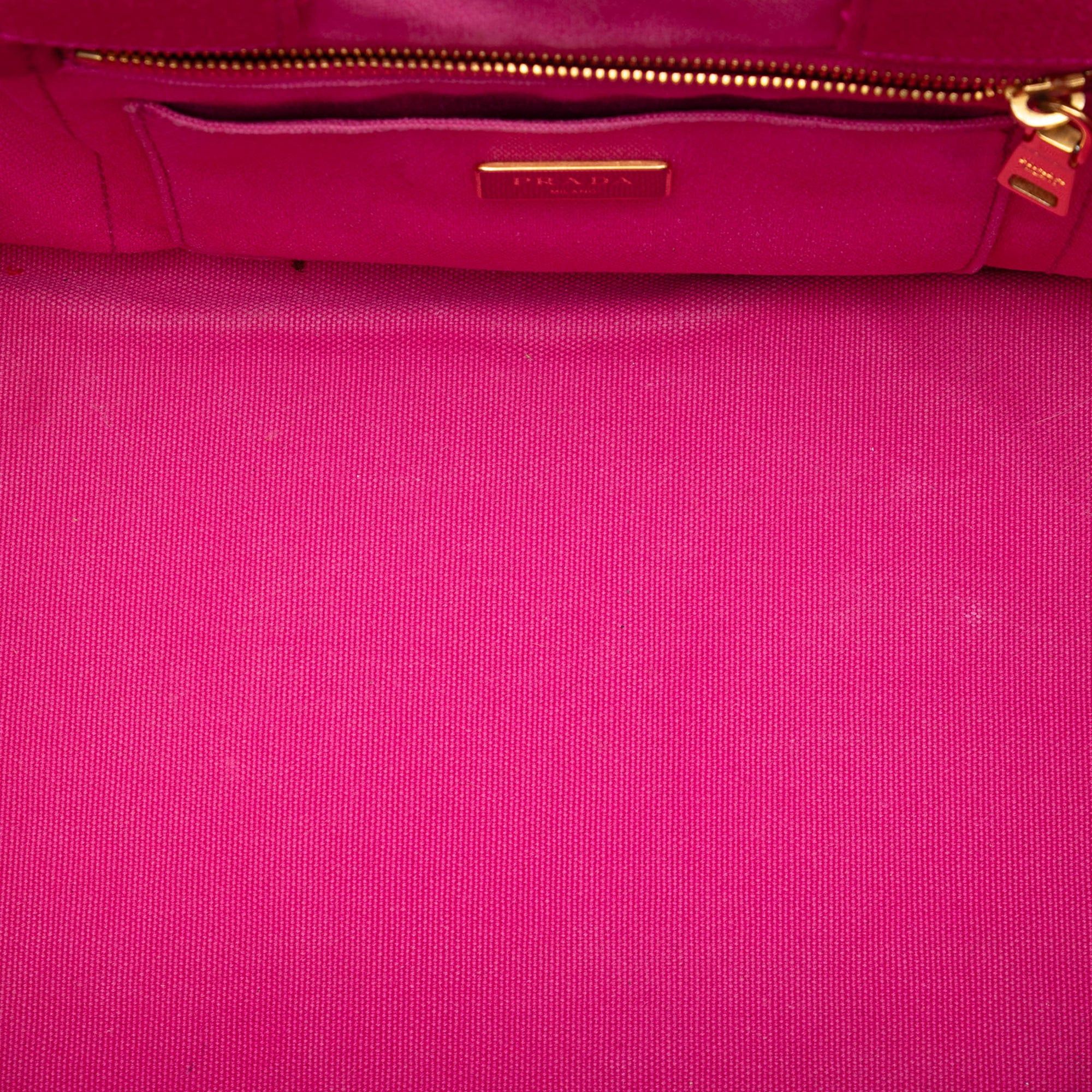 Prada Canvas Canapa Logo Satchel Size ONE SIZE - 4 Thumbnail