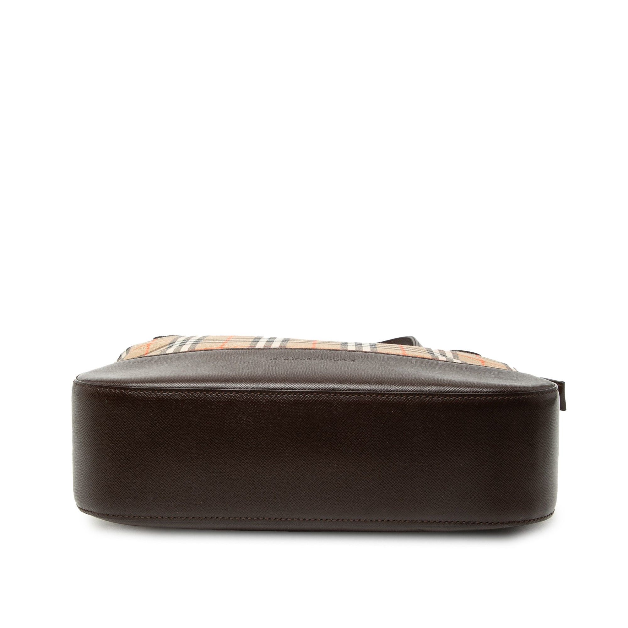 Burberry Haymarket Check Canvas Handbag Size ONE SIZE - 3 Thumbnail