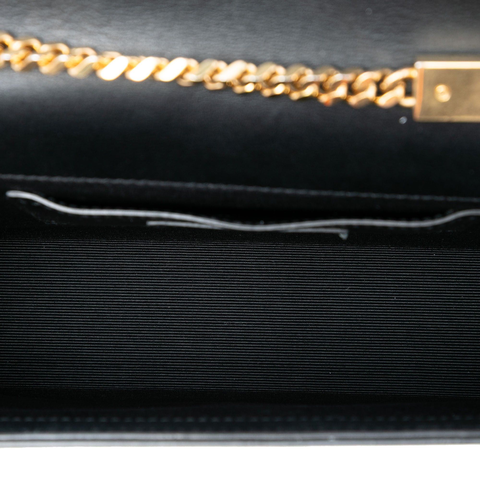 Saint Laurent Paris Medium Lambskin Cloud Star Patchwork Monogram Kate Crossbody Size ONE SIZE - 4 Thumbnail