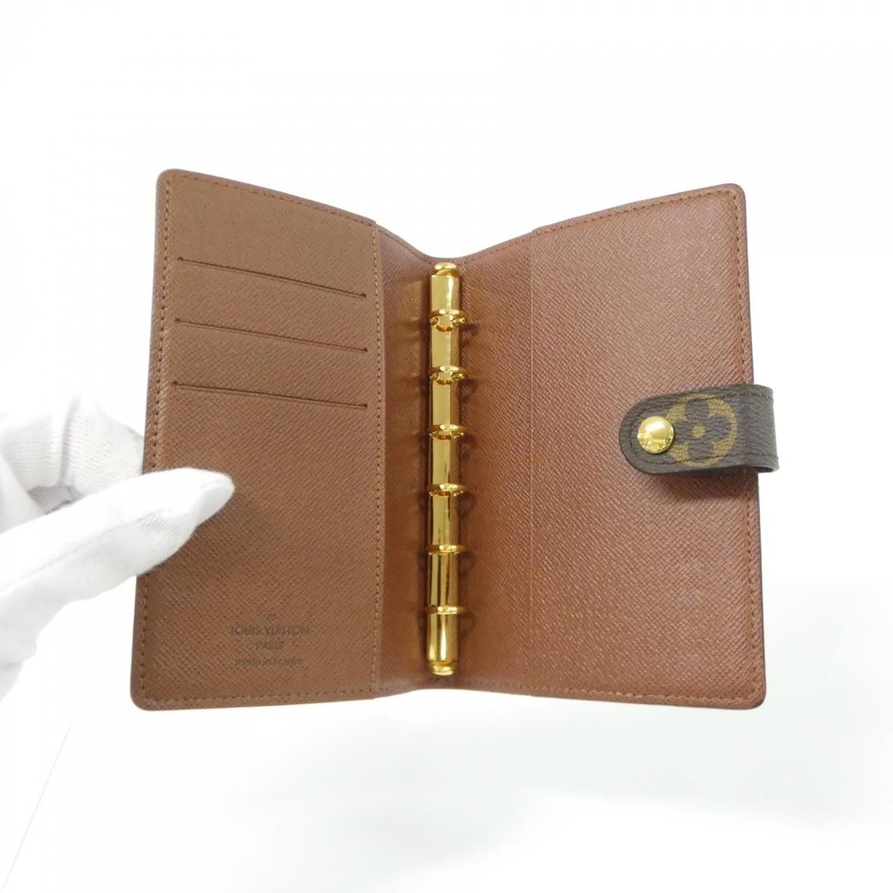 Louis Vuitton Louis Vuitton Louis Vuitton Monogram Agenda PM Organizer Textile Other R20005 DUTY FREE for USA Size ONE SIZE - 4 Thumbnail