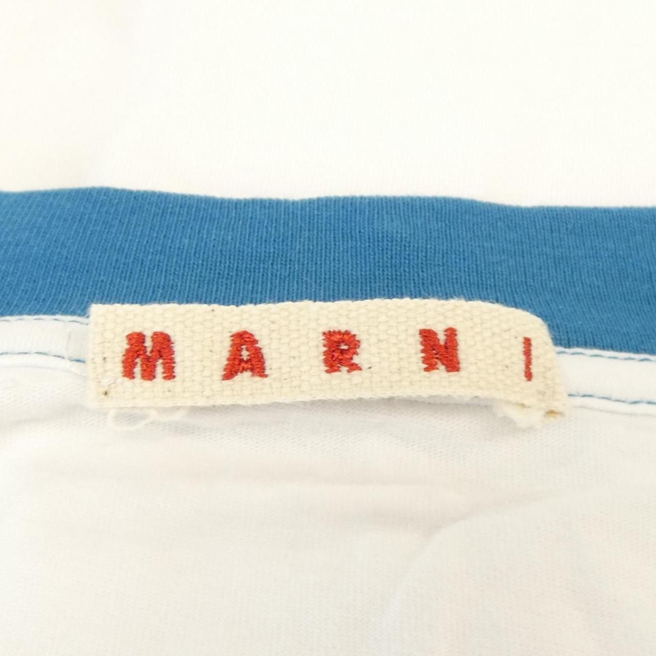 Marni Marni Marni Cotton T Shirt Textile T-Shirts HUMU0198P7 DUTY FREE for USA Size ONE SIZE - 4 Thumbnail