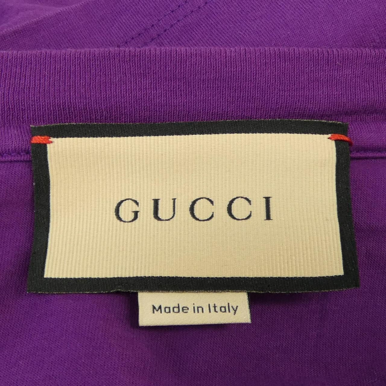 Gucci Gucci Gucci Cotton T Shirt Textile T-Shirts 616036XJDWE DUTY FREE for USA Size ONE SIZE - 4 Thumbnail