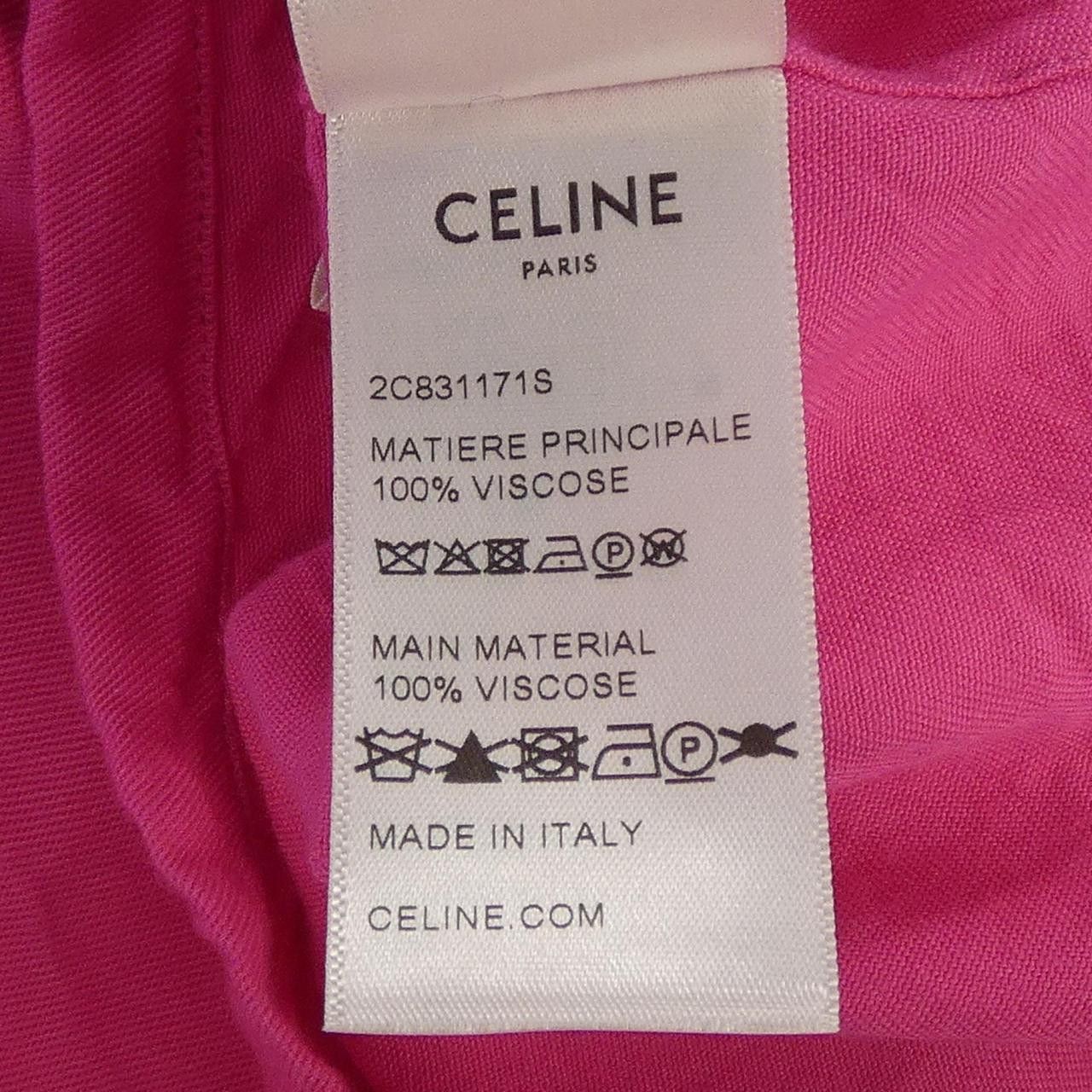 Celine Celine CELINE Short Sleeve Shirt Textile Tops 2C831171S DUTY FREE for USA Size ONE SIZE - 3 Thumbnail