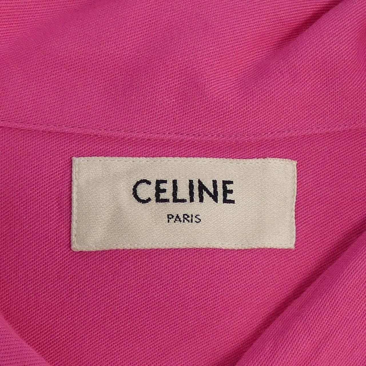 Celine Celine CELINE Short Sleeve Shirt Textile Tops 2C831171S DUTY FREE for USA Size ONE SIZE - 4 Thumbnail