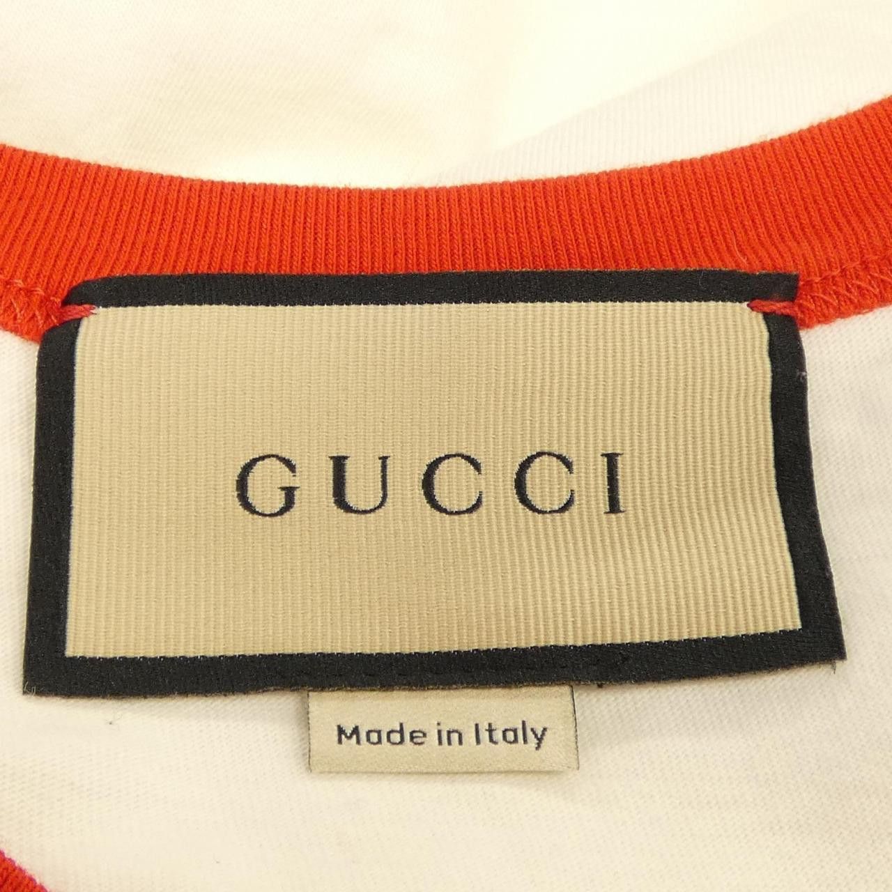 Gucci Gucci Gucci Cotton T Shirt Textile T-Shirts 703439XJEIY DUTY FREE for USA Size ONE SIZE - 4 Thumbnail
