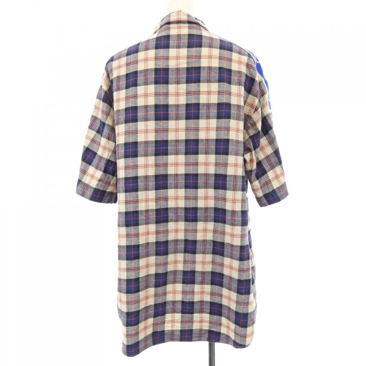 Gucci Gucci Gucci Short Sleeve Shirt Textile Tops 619025 ZAEN1 DUTY FREE for USA Size ONE SIZE - 2 Thumbnail