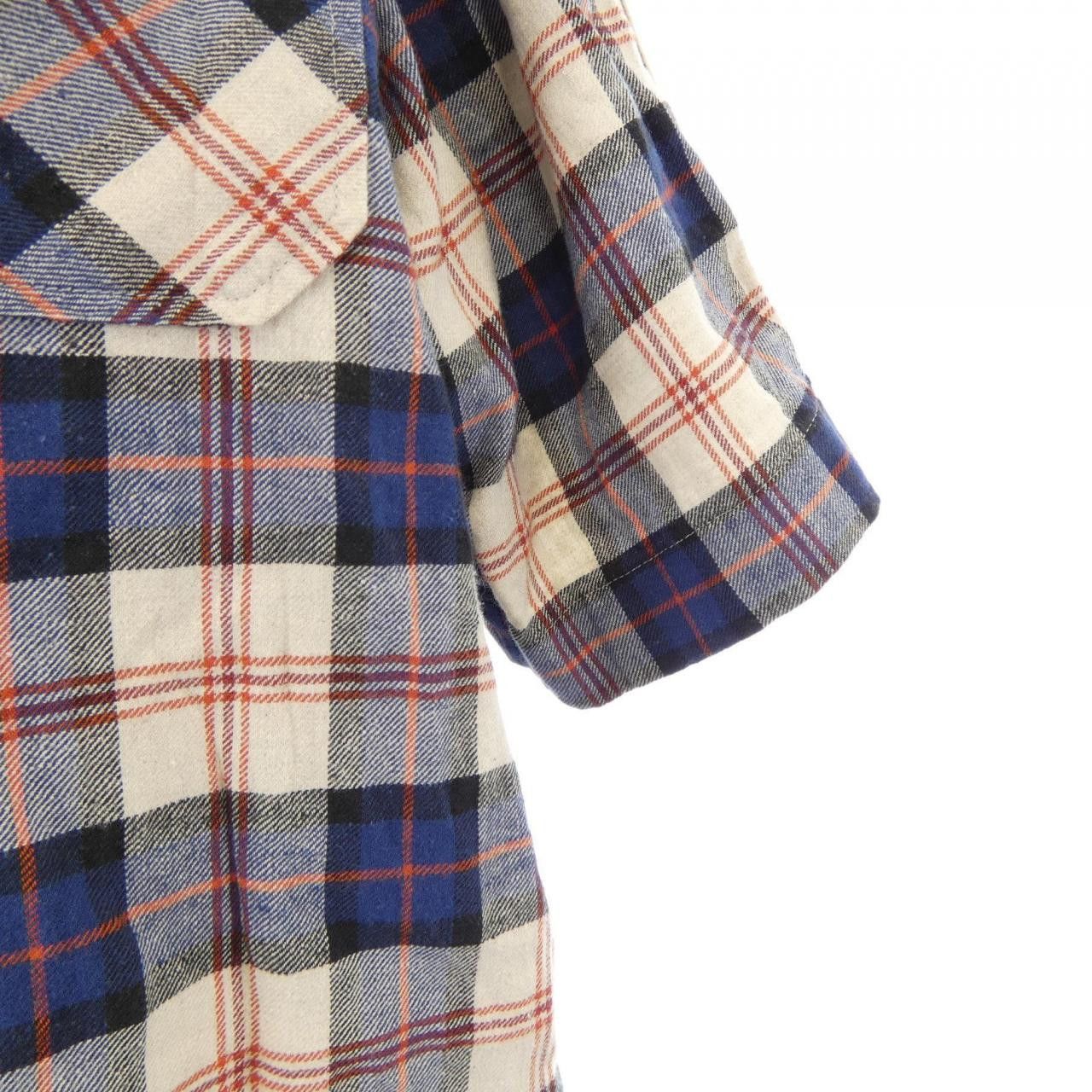 Gucci Gucci Gucci Short Sleeve Shirt Textile Tops 619025 ZAEN1 DUTY FREE for USA Size ONE SIZE - 6 Thumbnail