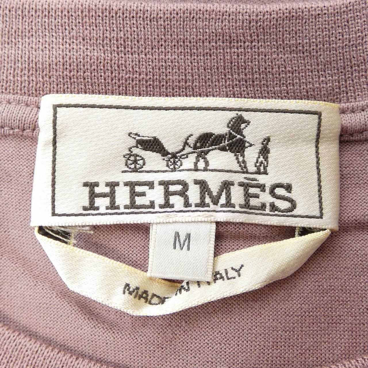 Hermes Hermes Hermes Cotton T Shirt Textile T-Shirts DUTY FREE for USA Size ONE SIZE - 4 Thumbnail