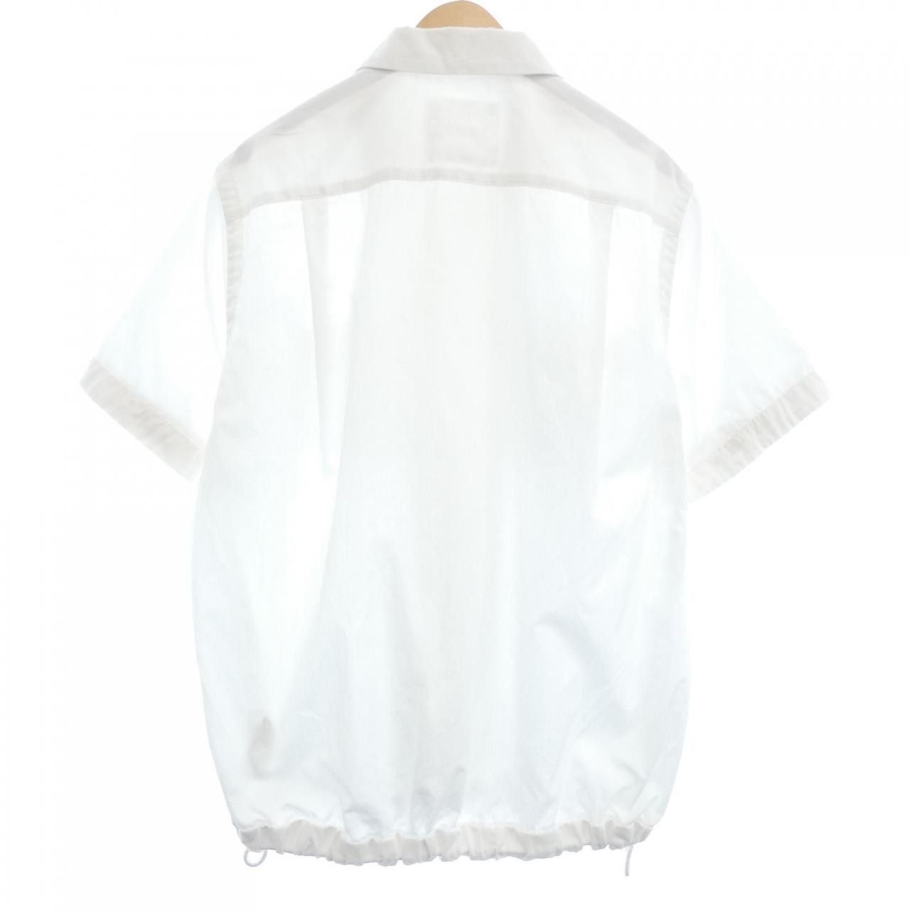 Sacai Sacai Sacai Short Sleeve Shirt Textile Tops 25-03710M DUTY FREE for USA Size ONE SIZE - 2 Thumbnail
