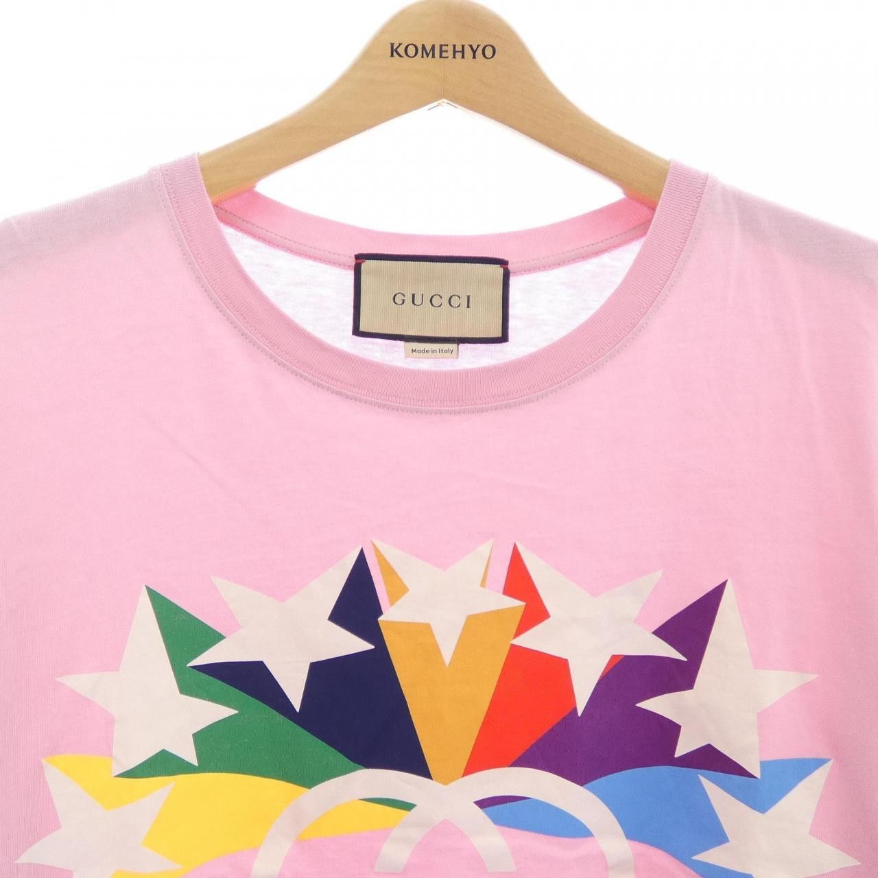 Gucci Gucci Gucci Cotton T Shirt Textile T-Shirts 548334 XJDNH DUTY FREE for USA Size ONE SIZE - 5 Thumbnail