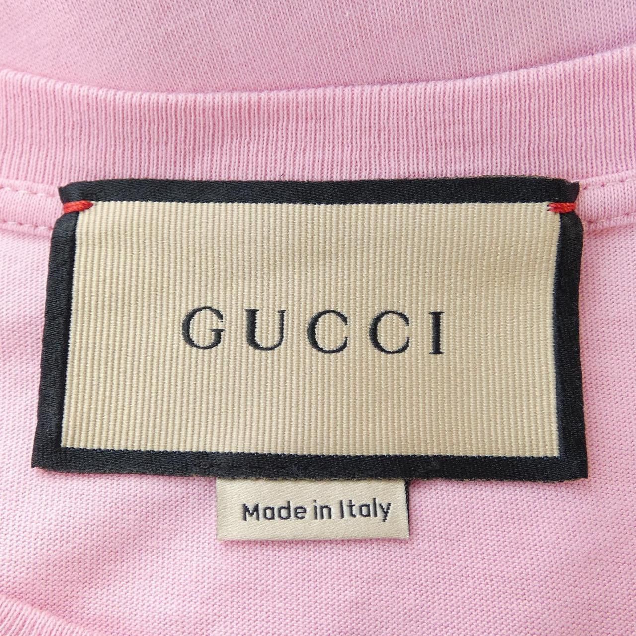 Gucci Gucci Gucci Cotton T Shirt Textile T-Shirts 548334 XJDNH DUTY FREE for USA Size ONE SIZE - 4 Thumbnail