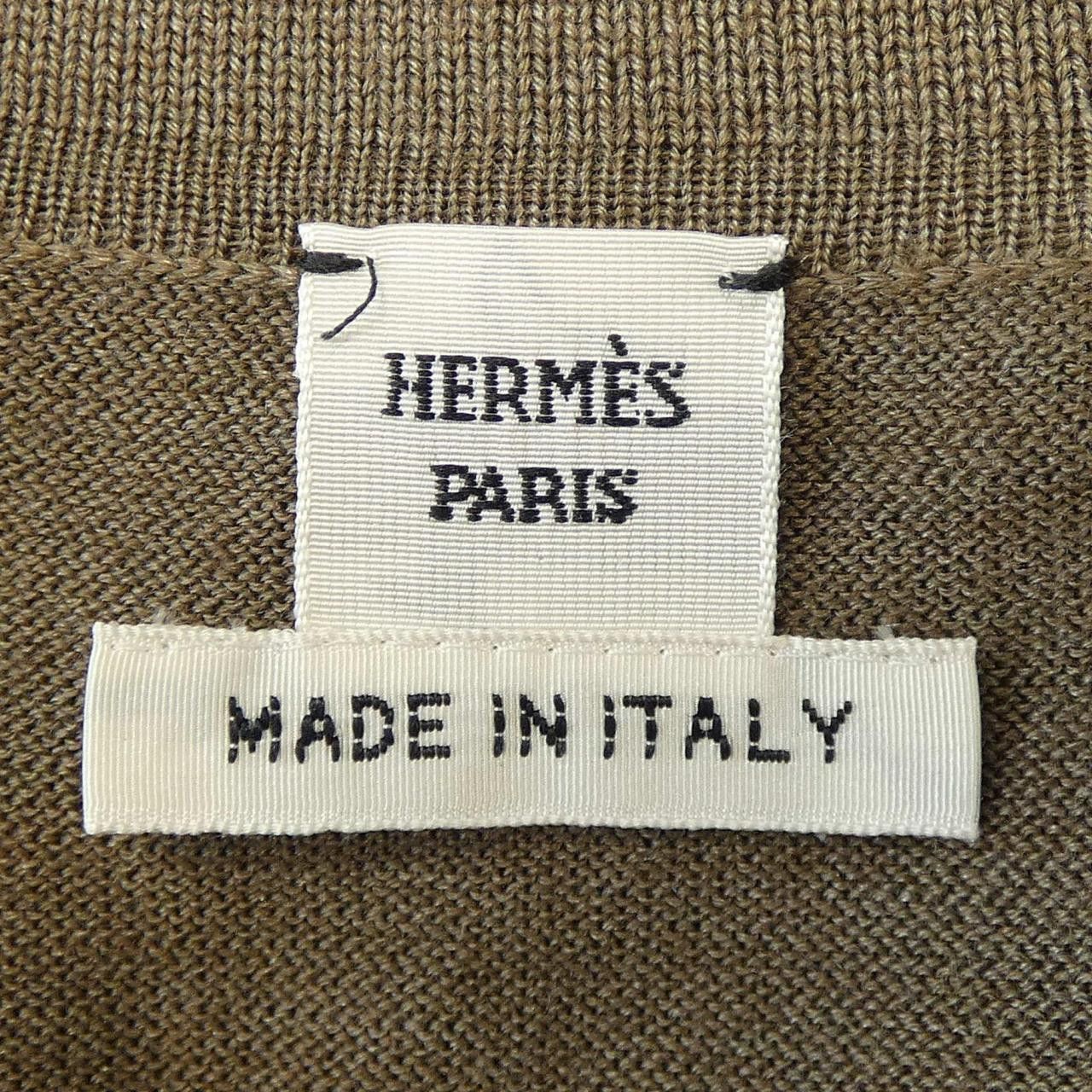 Hermes Hermes Hermes Twillene Silk Cardigan Textile Tops DUTY FREE for USA Size ONE SIZE - 4 Thumbnail