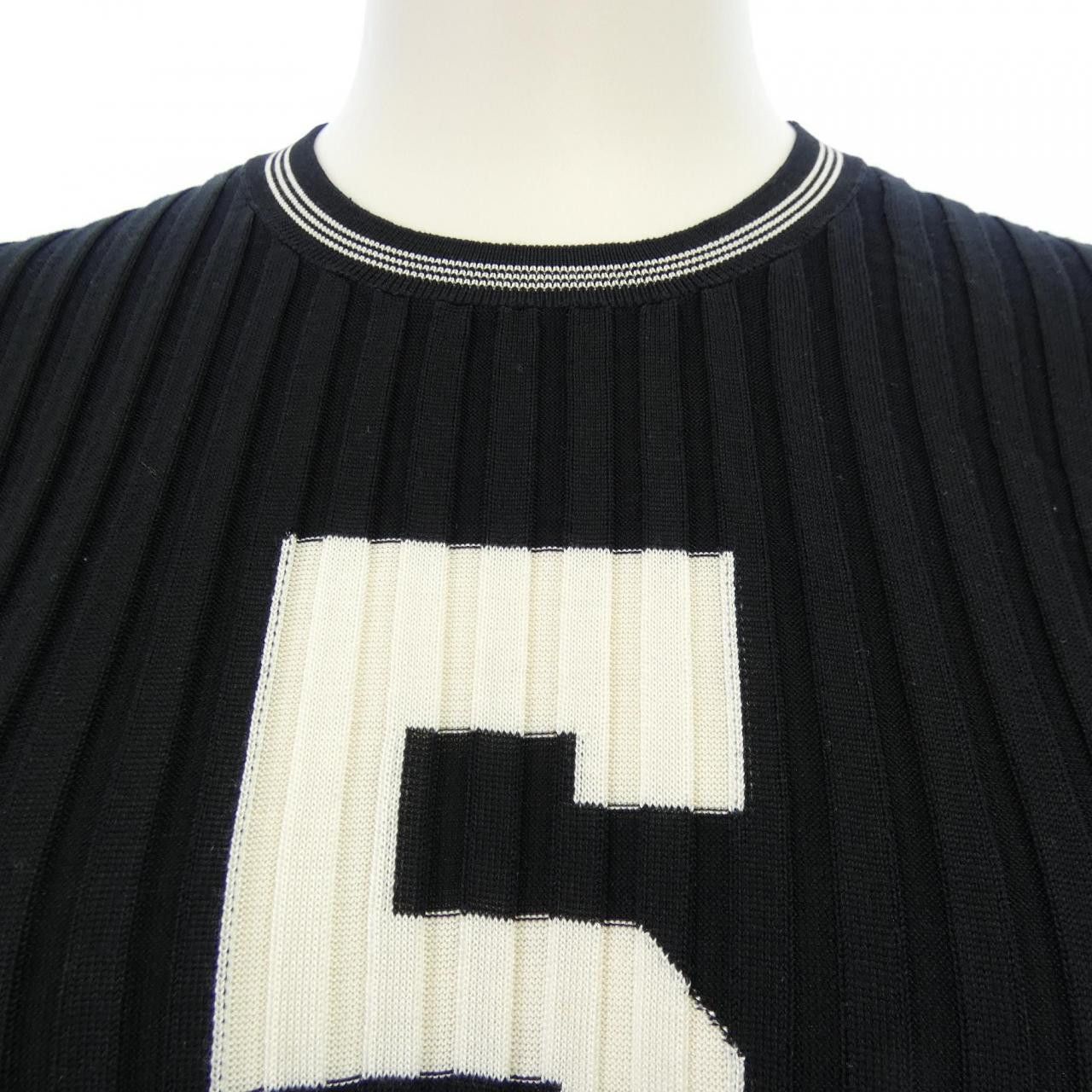 Chanel Chanel Chanel Knit Top Textile Tops P60627K46427 DUTY FREE for USA Size ONE SIZE - 6 Thumbnail