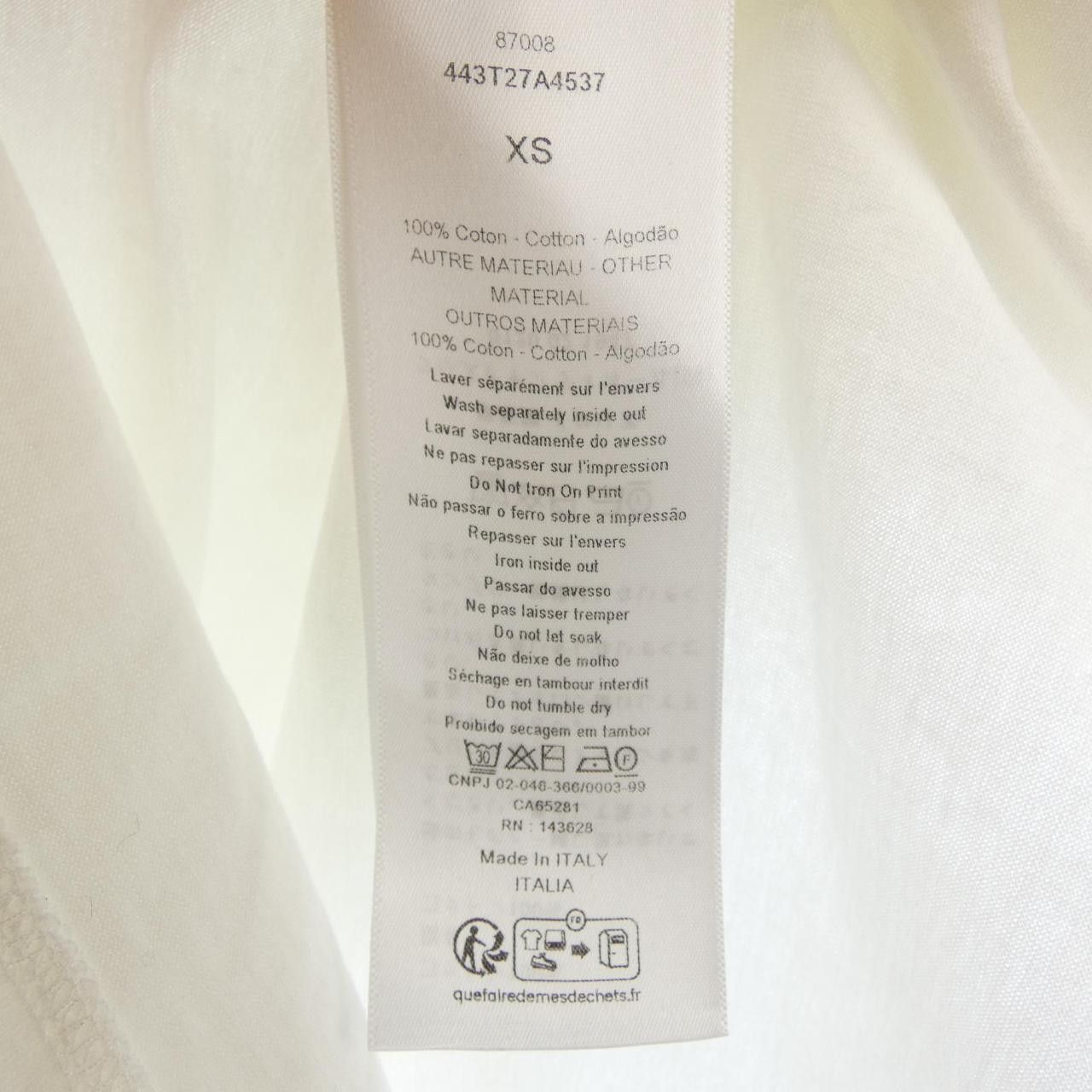 Dior Dior Christian Dior T Shirt Textile T-Shirts 443T27A4537 DUTY FREE for USA Size ONE SIZE - 3 Thumbnail
