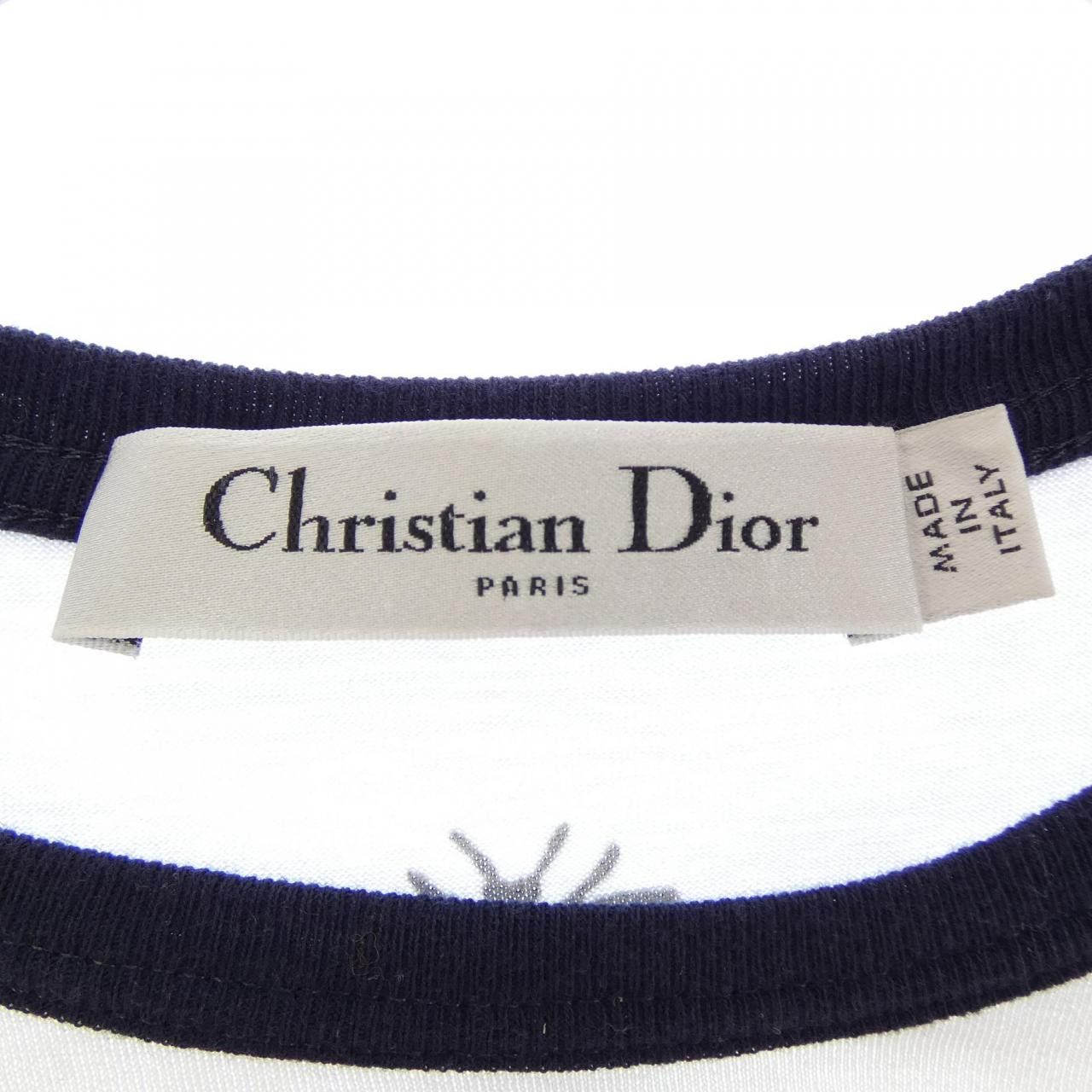 Dior Dior Christian Dior T Shirt Textile T-Shirts 443T27A4537 DUTY FREE for USA Size ONE SIZE - 4 Thumbnail
