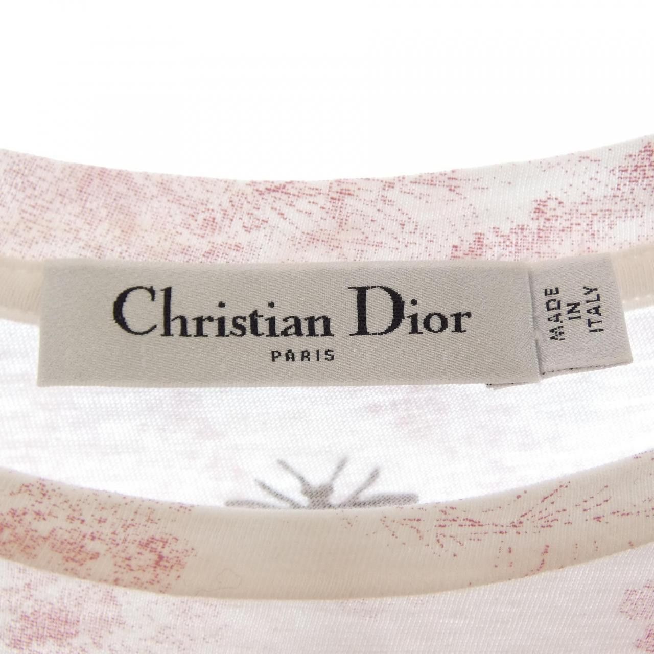 Dior Dior Christian Dior Toile De Jouy Sauvage Cotton T Shirt Textile T-Shirts 443T09A4498 DUTY FREE for USA Size ONE SIZE - 4 Thumbnail