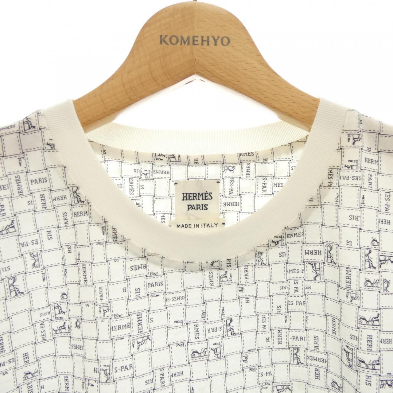 Hermes Hermes Hermes Bolduc Cotton Dress Textile Dresses DUTY FREE for USA Size ONE SIZE - 5 Thumbnail