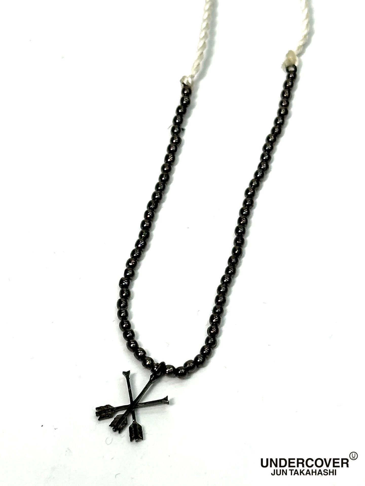 Undercover Multi-Color Beaded Necklace with Cross Arrow Pendant Size ONE SIZE - 3 Thumbnail