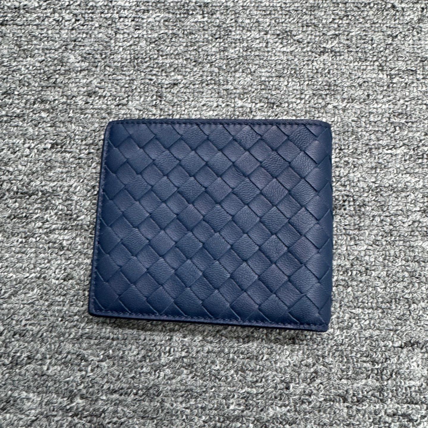 Bottega Veneta Blue Woven Pattern Wallet Size ONE SIZE - 3 Thumbnail