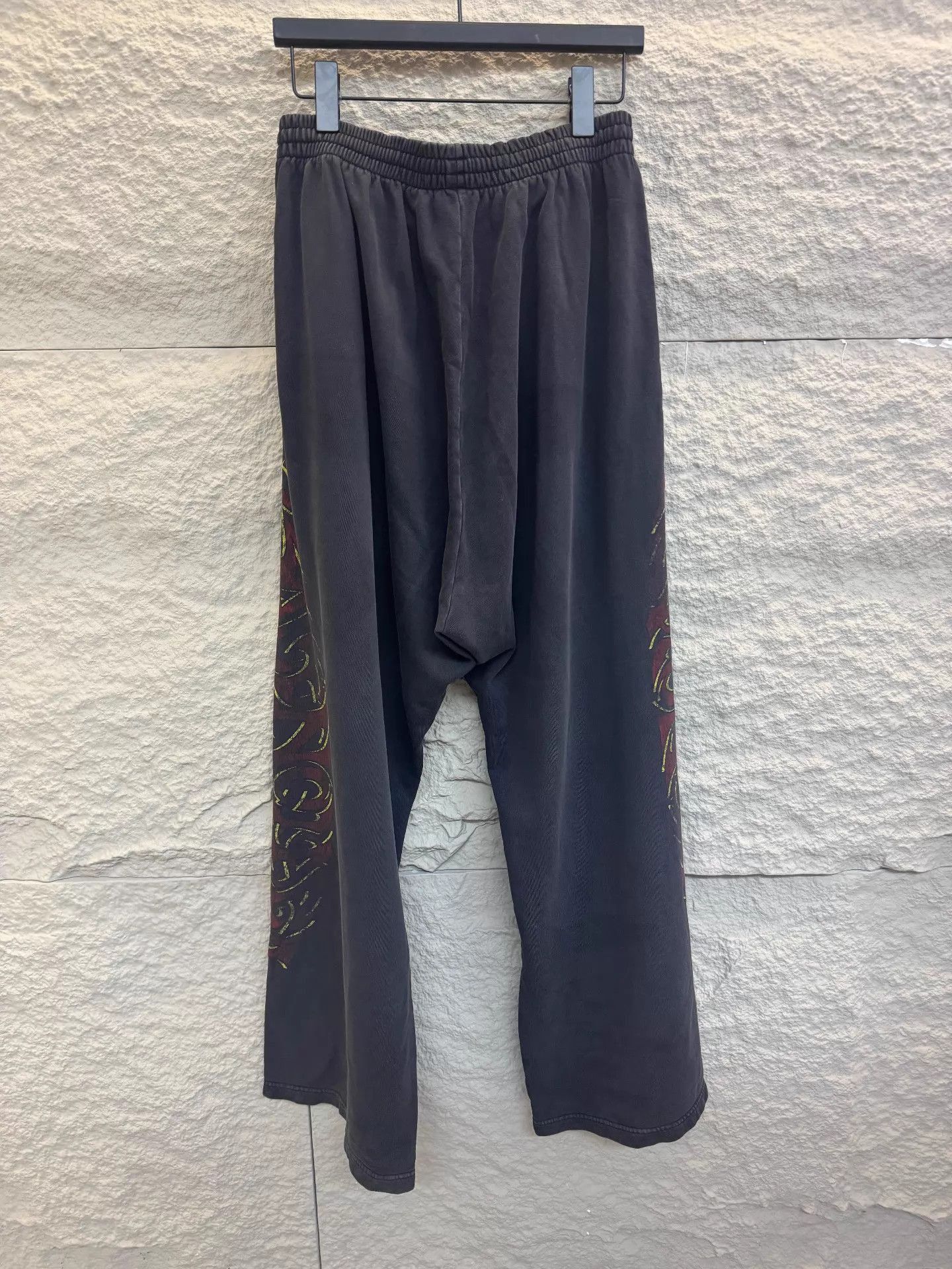 Balenciaga Multi-Patterned Loose-Fit Casual Pants Size US 32 / EU 48 - 2 Thumbnail