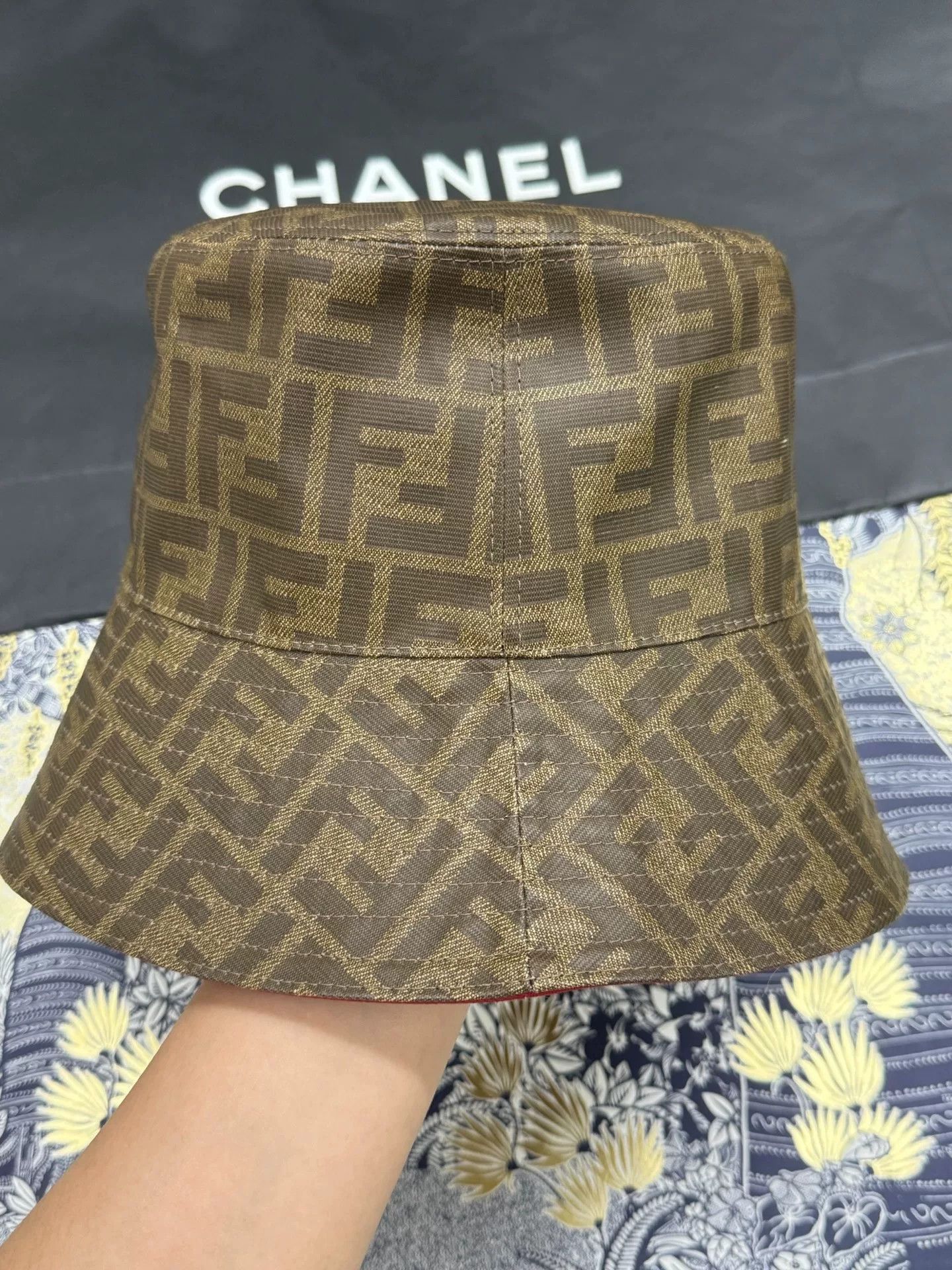 Fendi Fendi Monogram Bucket Hat Size ONE SIZE - 4 Thumbnail