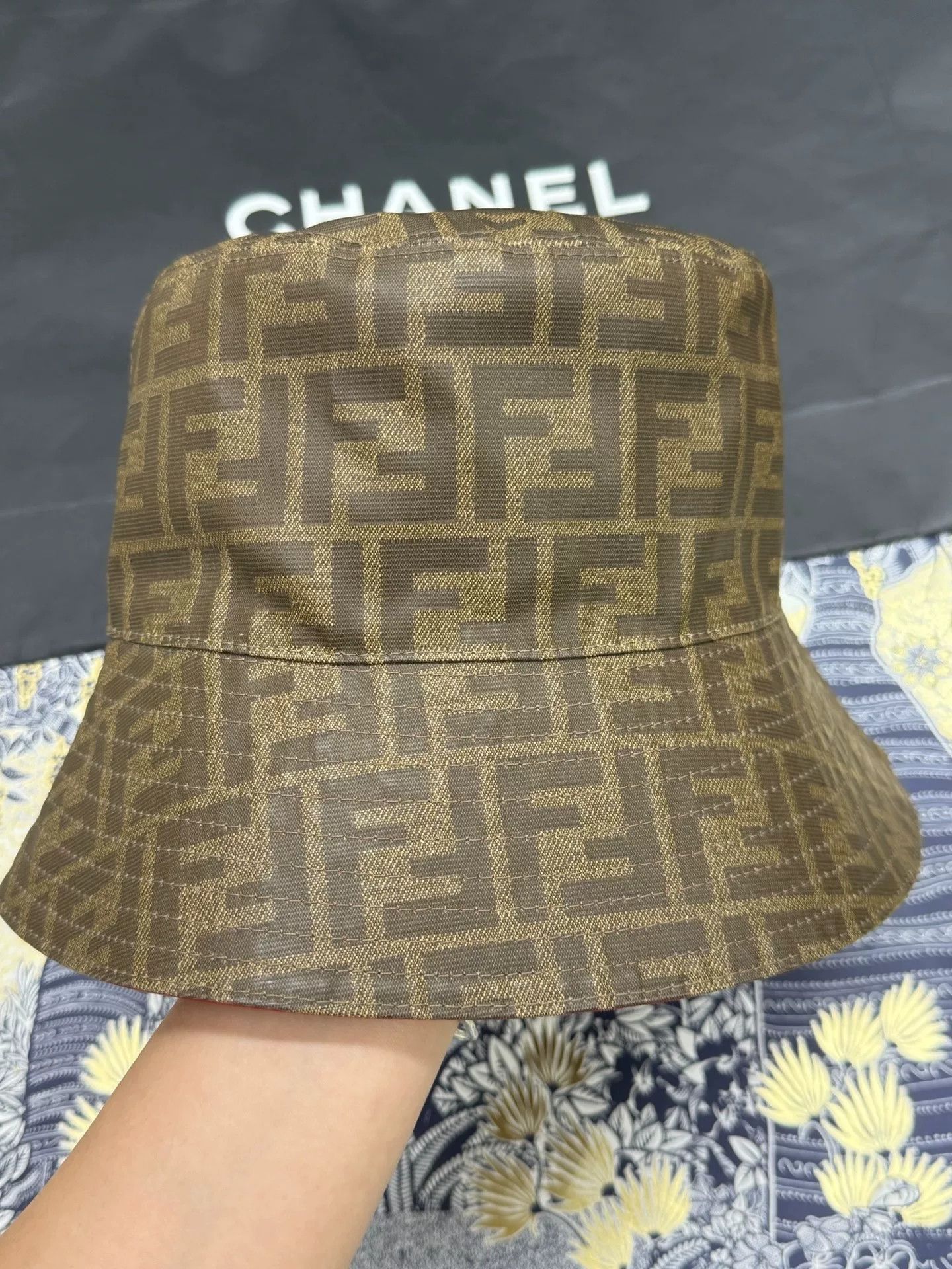 Fendi Fendi Monogram Bucket Hat Size ONE SIZE - 2 Thumbnail