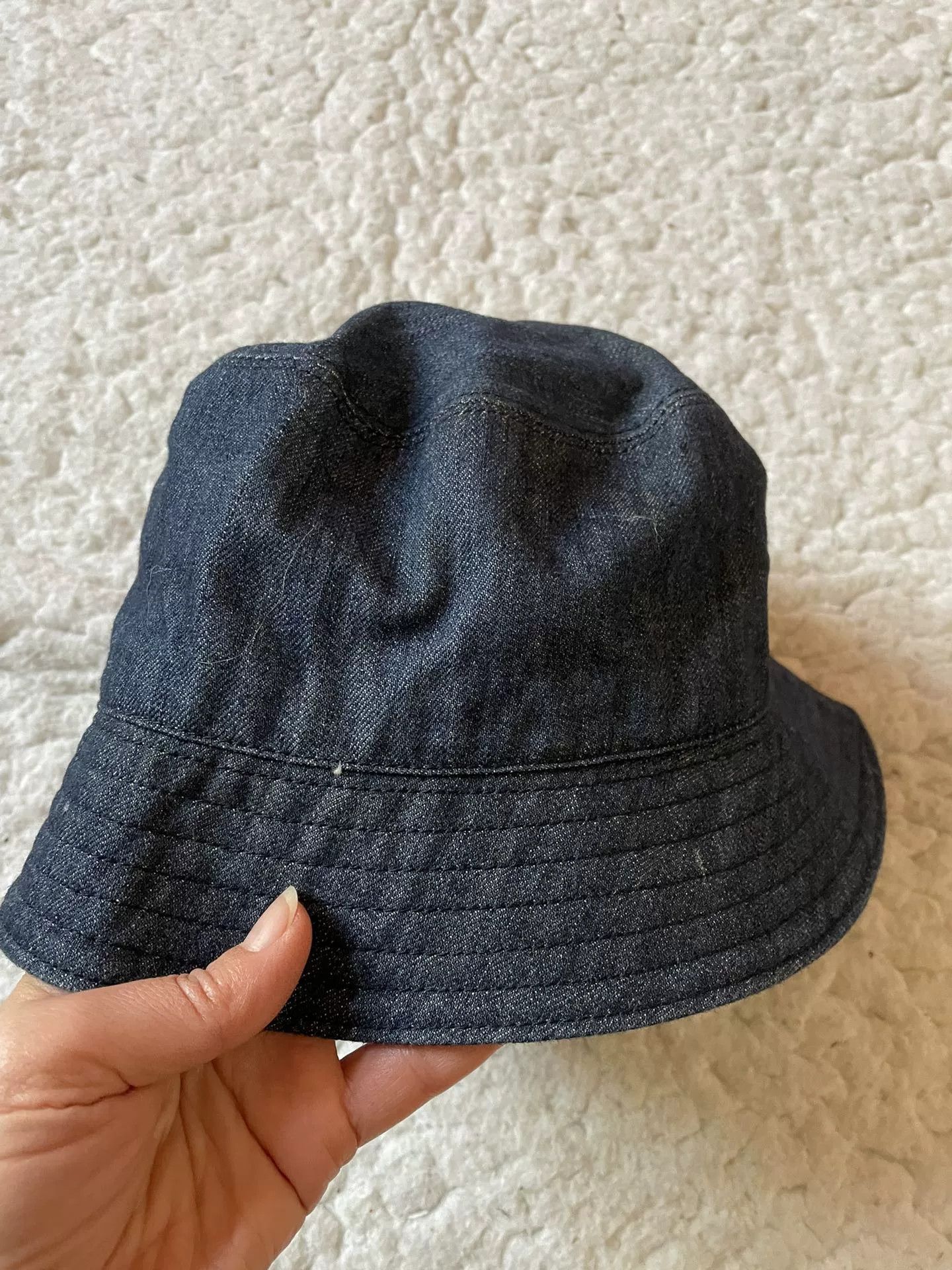 Prada Prada Denim Bucket Hat L Size ONE SIZE - 3 Thumbnail