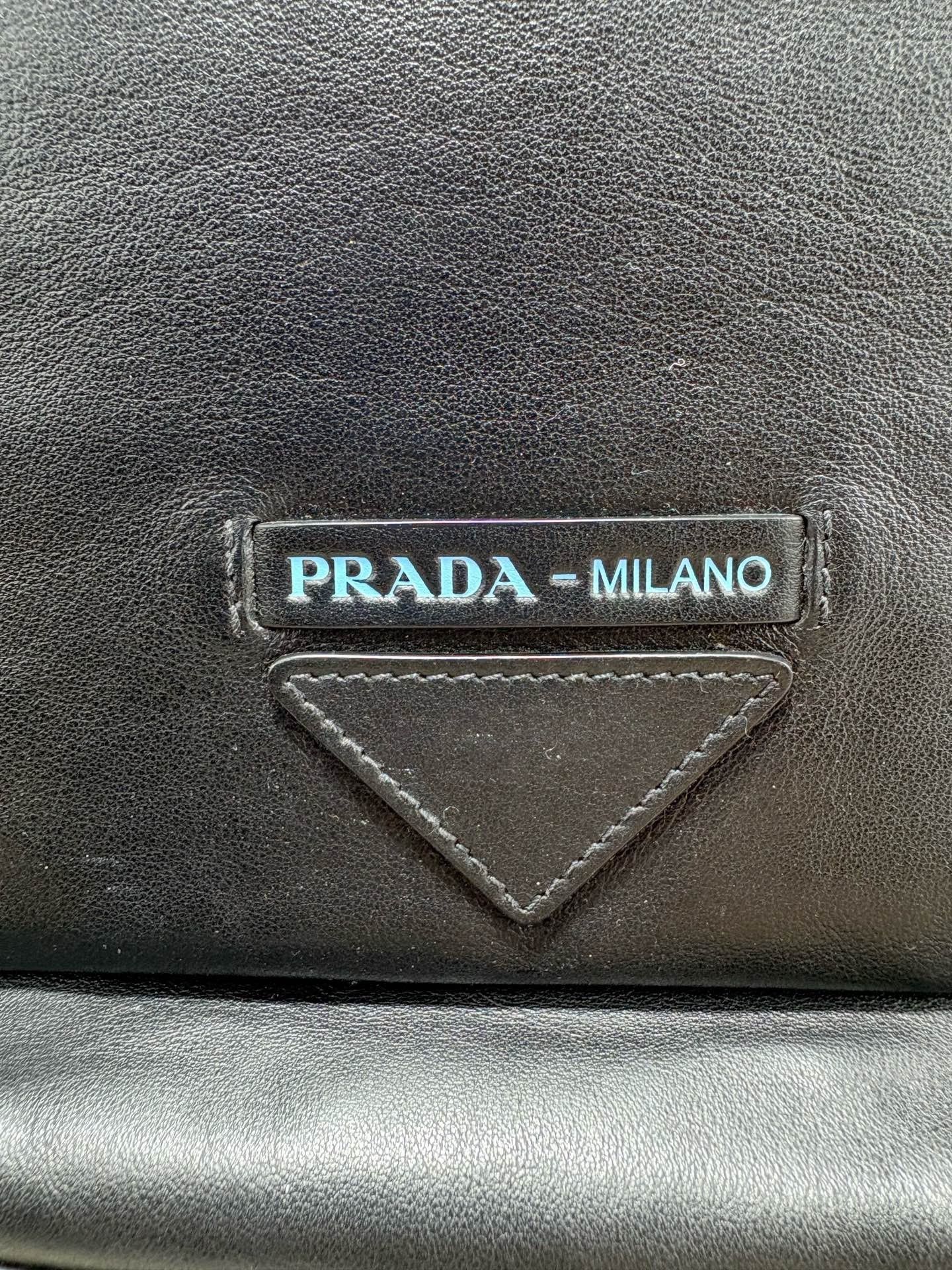 Prada New PRADA Triangle Logo Shoulder Crossbody Bag Size ONE SIZE - 4 Thumbnail