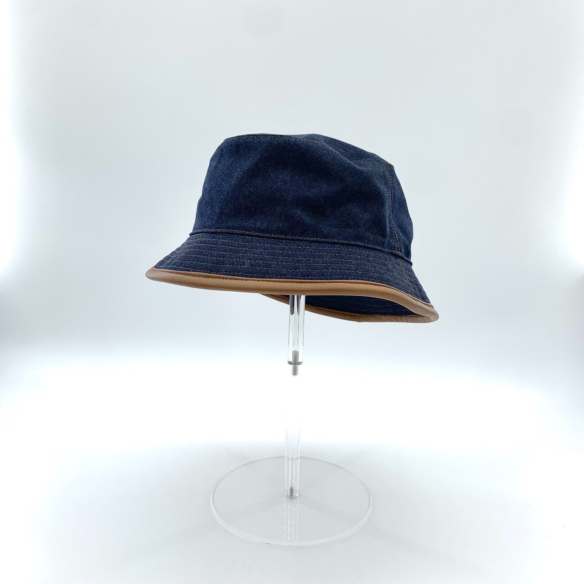 Loro Piana Loro Piana Dark Blue Wool Bucket Hat Size ONE SIZE - 3 Thumbnail