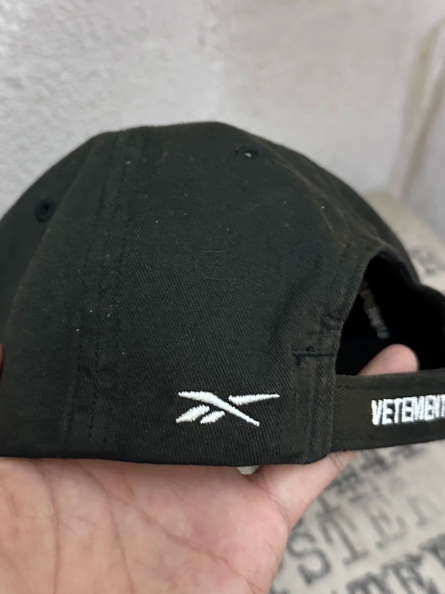 Rick Owens Black 'SATURDAY' Distressed Baseball Cap Size ONE SIZE - 5 Thumbnail