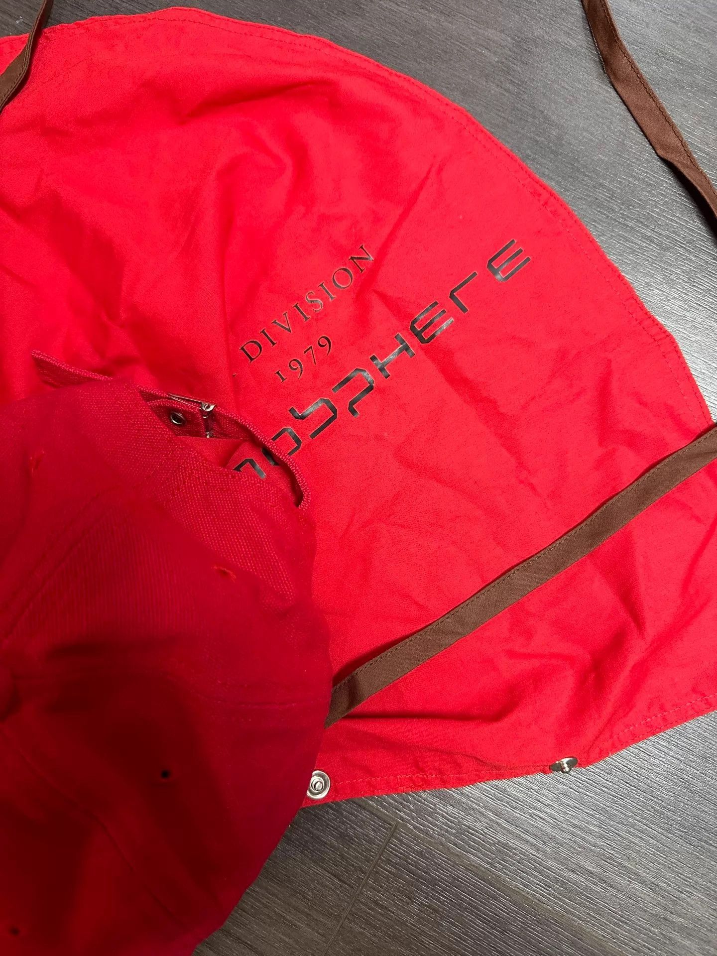 Raf Simons Red Cap with Matching Red Cape Accessory Size ONE SIZE - 2 Thumbnail