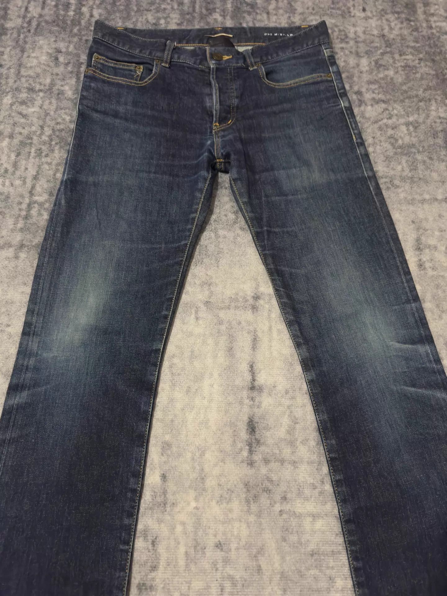 Saint Laurent Paris Blue Denim Jeans Size US 32 / EU 48 - 3 Thumbnail