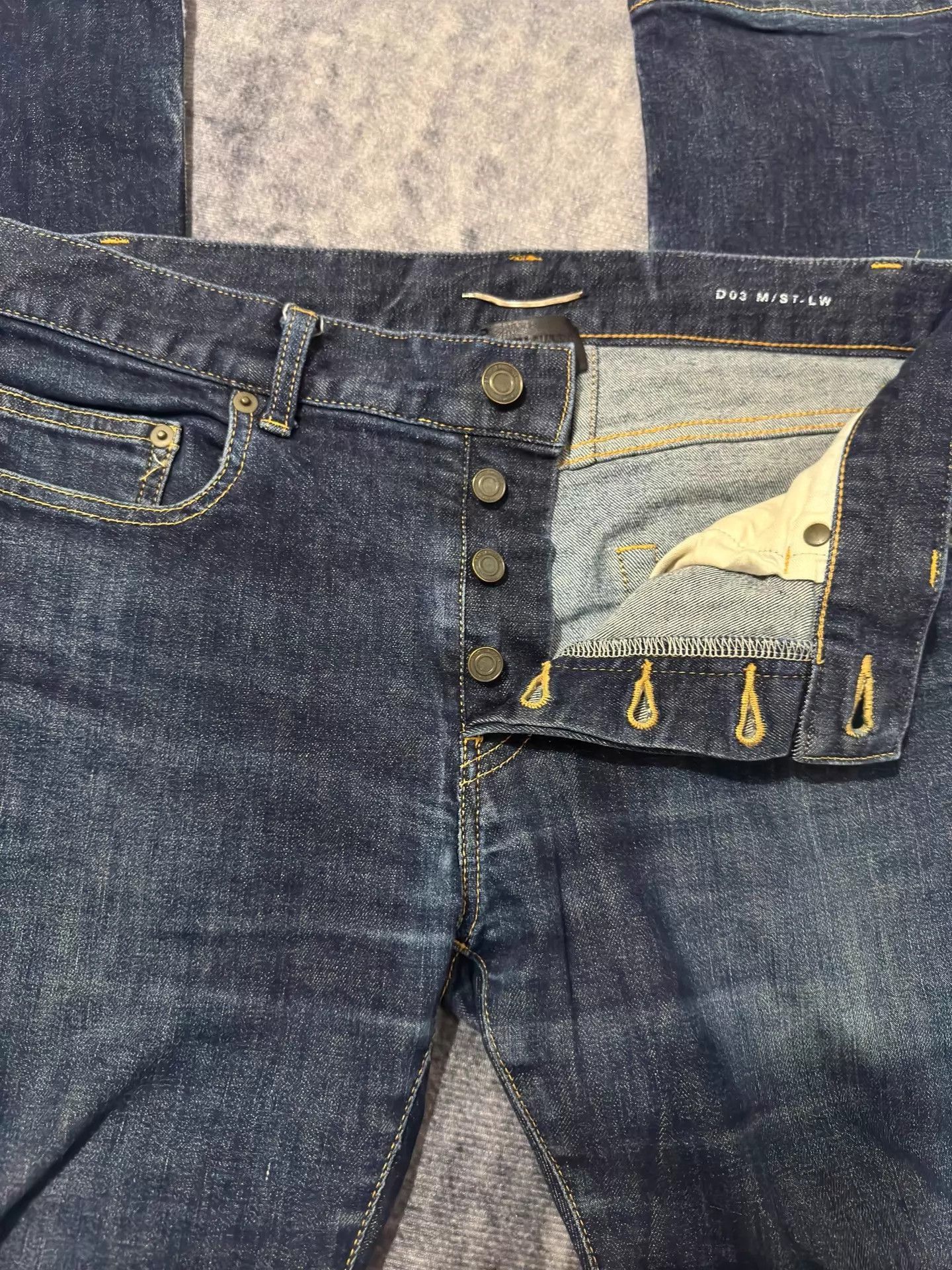 Saint Laurent Paris Blue Denim Jeans Size US 32 / EU 48 - 7 Thumbnail