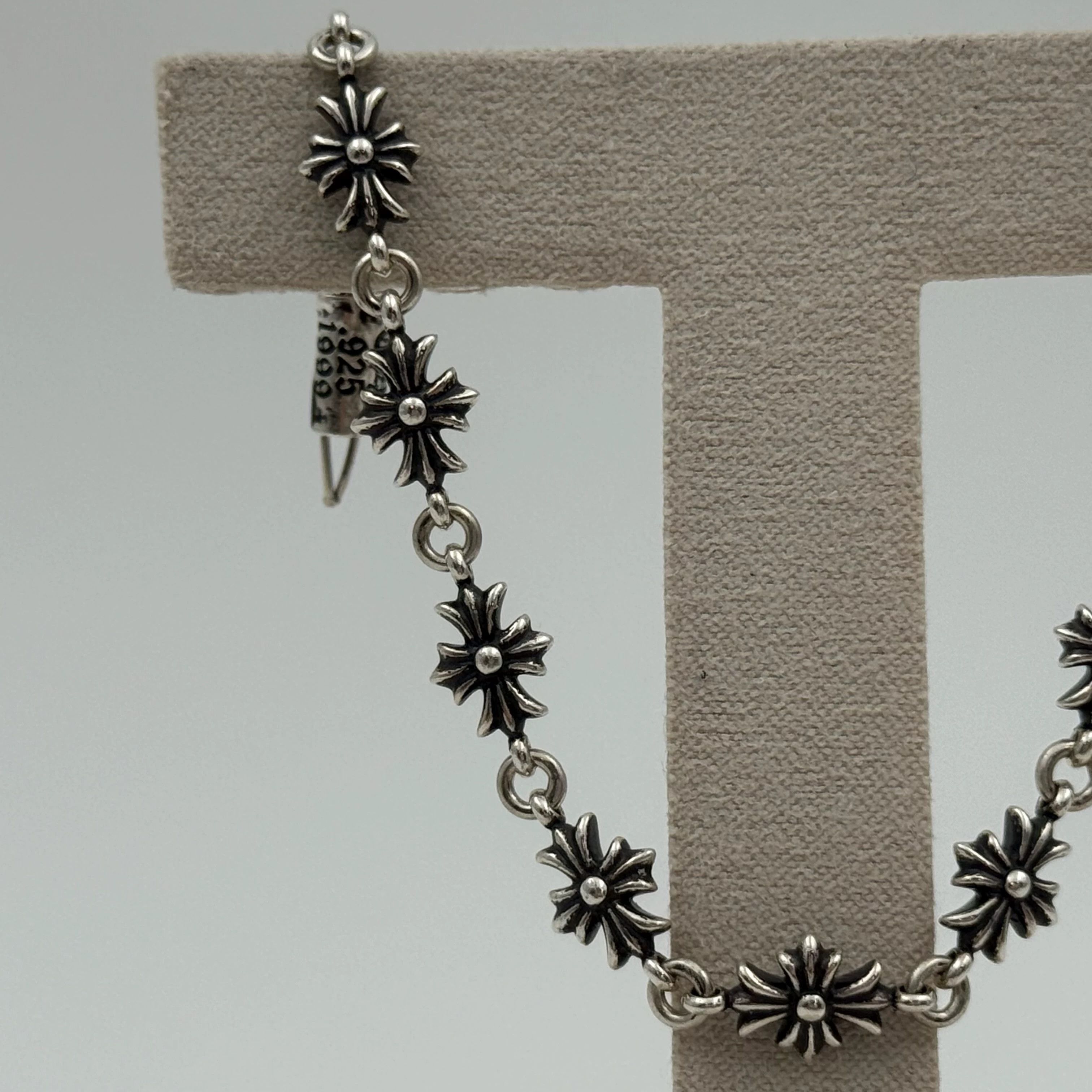 Chrome Hearts Silver Star Pendant Chain Necklace Size ONE SIZE - 2 Thumbnail