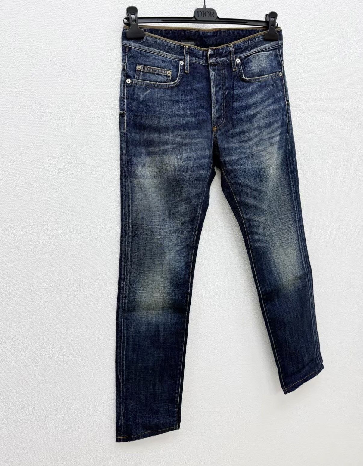 Dior Blue Denim Jeans Size US 32 / EU 48 - 2 Thumbnail