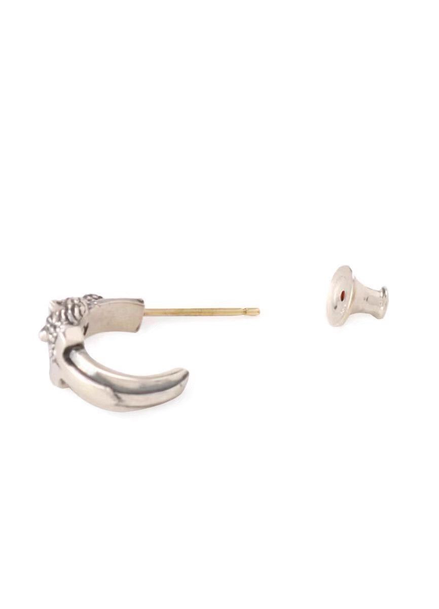 Yohji Yamamoto Silver Decorative Ring with Intricate Detailing Size ONE SIZE - 5 Thumbnail