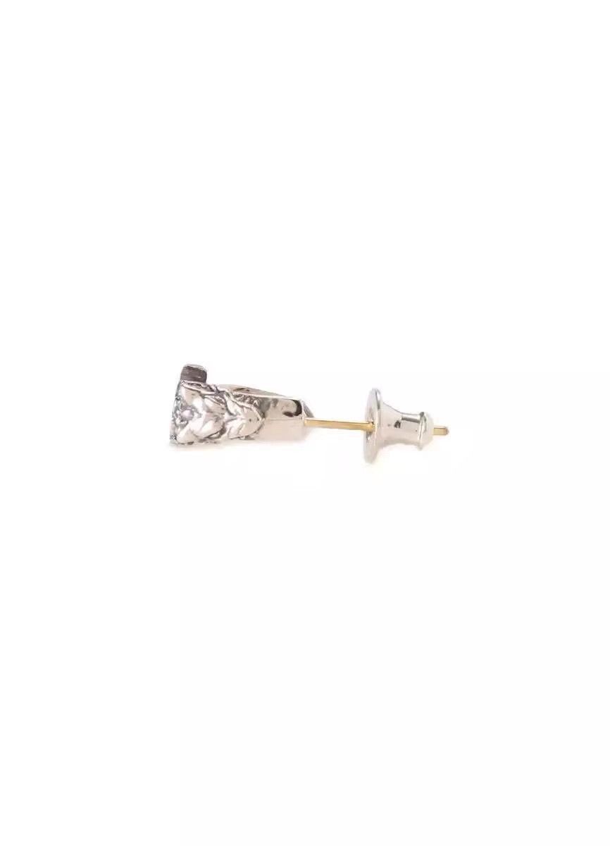 Yohji Yamamoto Silver Decorative Ring with Intricate Detailing Size ONE SIZE - 2 Thumbnail