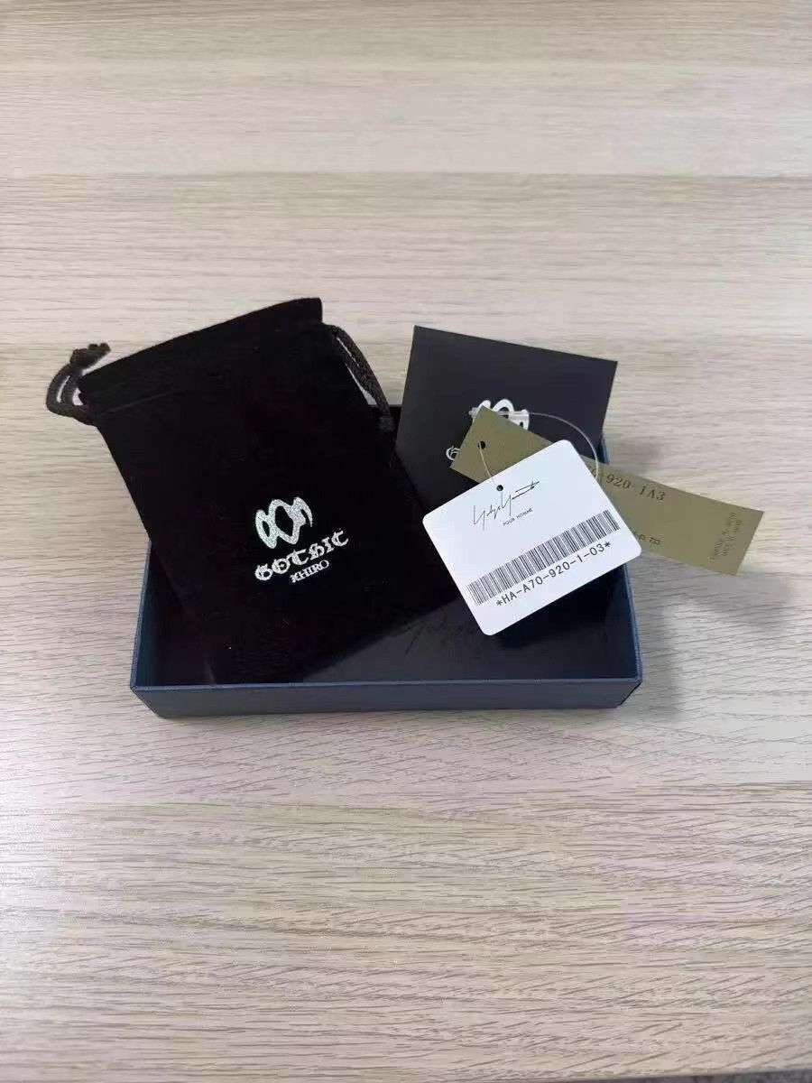 Yohji Yamamoto Silver Skull Stud Earring Size ONE SIZE - 6 Thumbnail