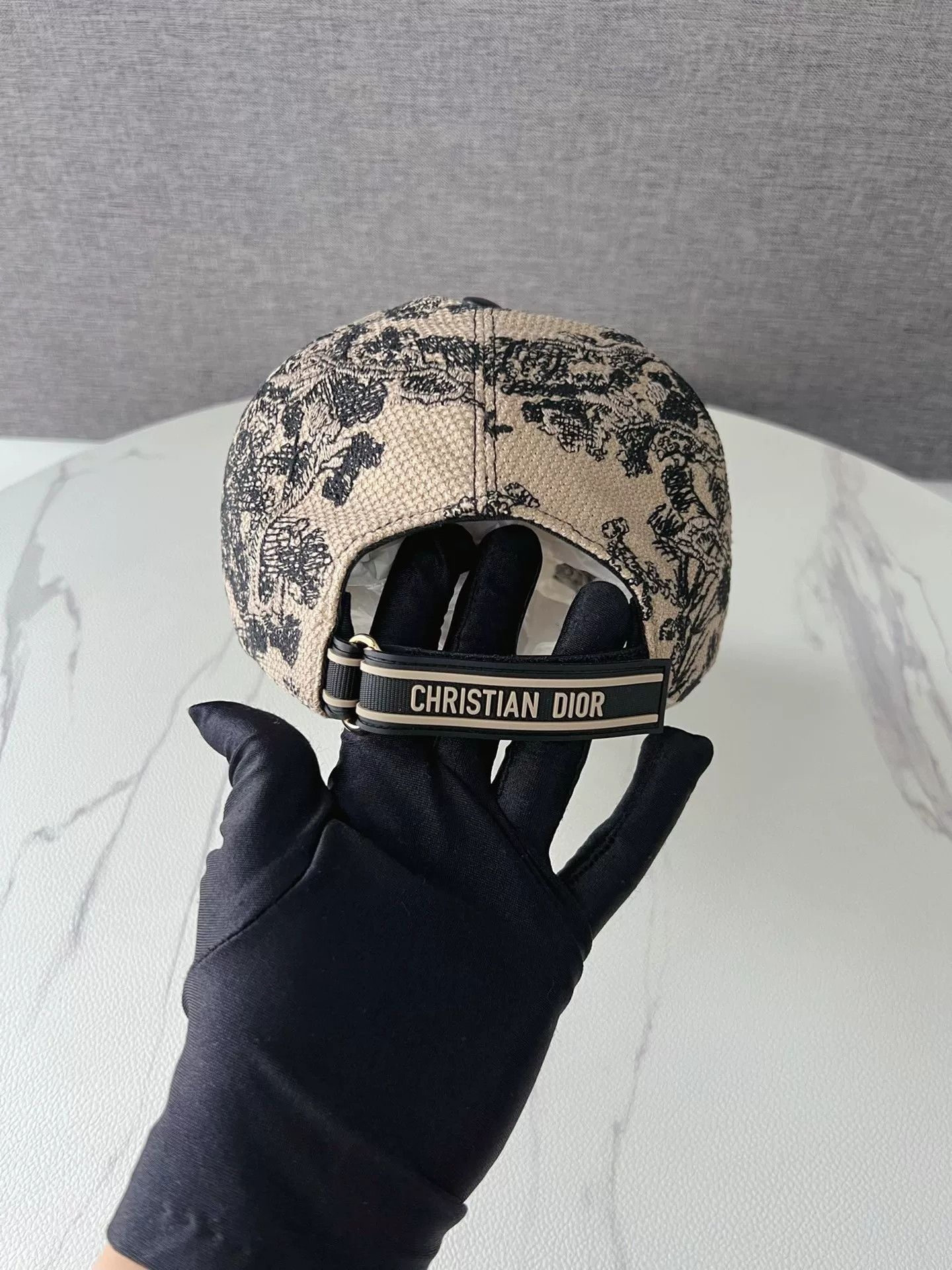 Dior Dior Zoo Embroidery Floral Baseball Cap Size ONE SIZE - 3 Thumbnail
