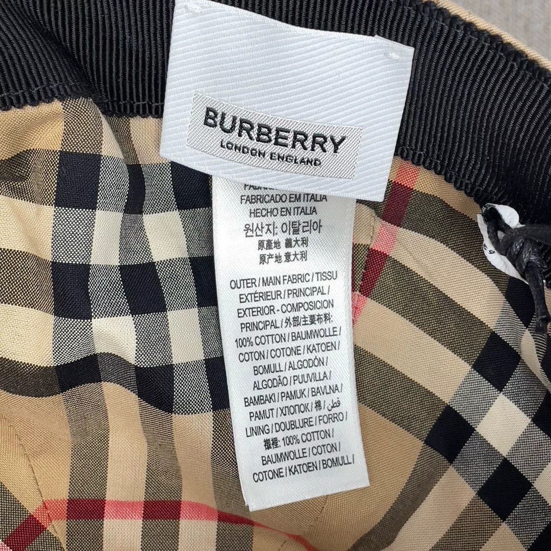 Burberry Burberry TB Logo Check Lining Beige Cap Size ONE SIZE - 6 Thumbnail
