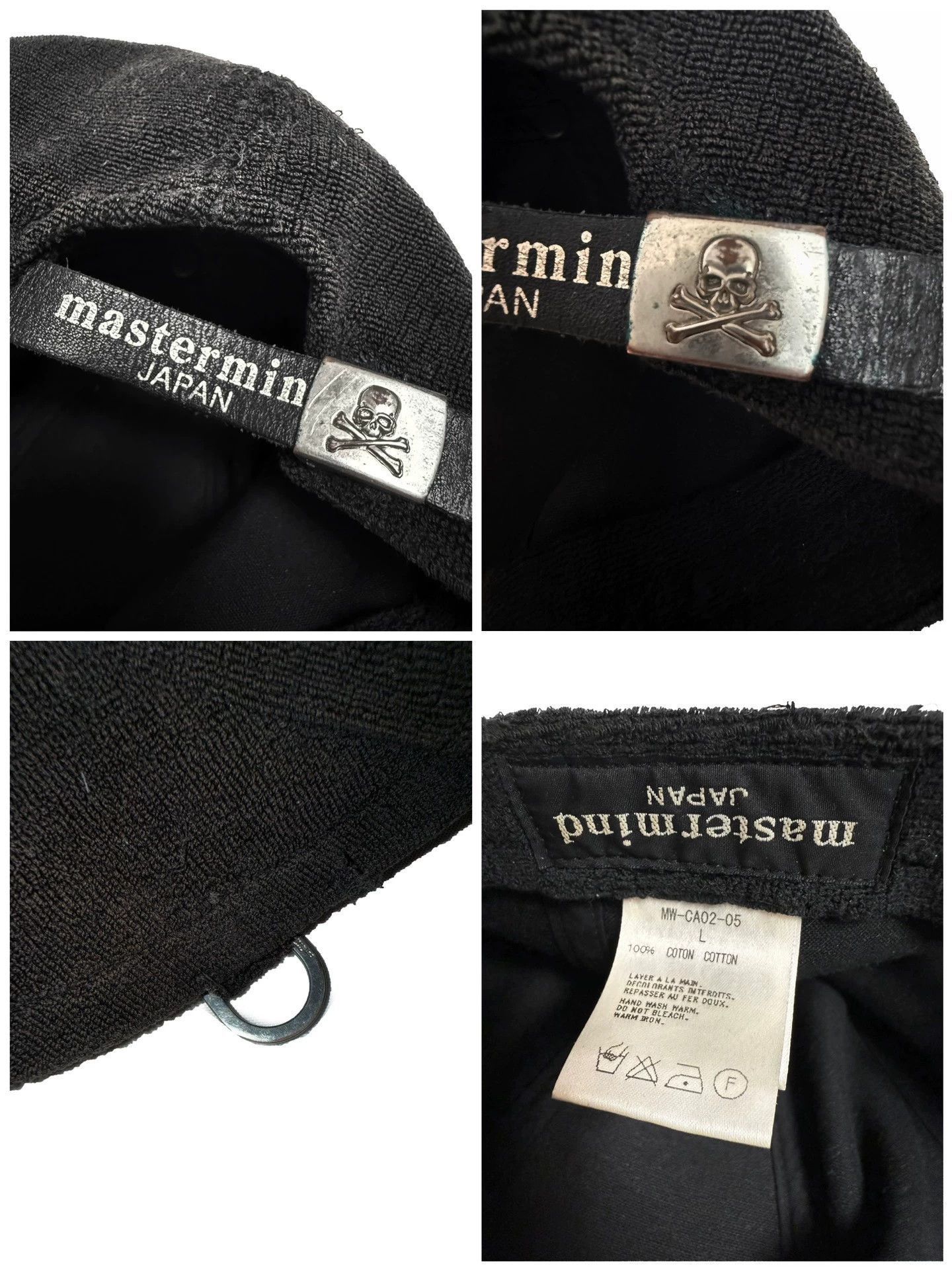Mastermind Japan Black Embroidered Baseball Cap Size ONE SIZE - 9 Thumbnail