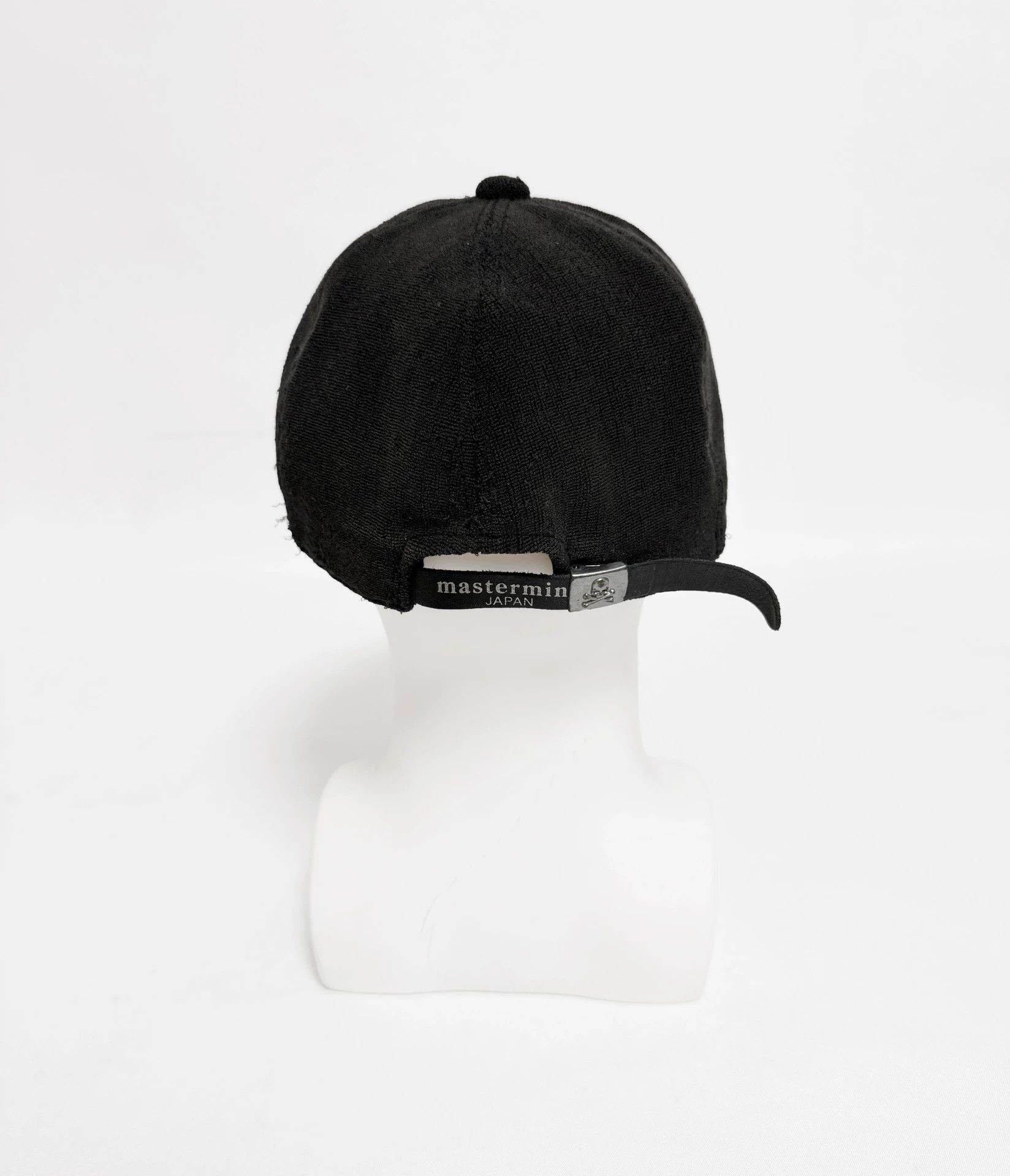 Mastermind Japan Black Embroidered Baseball Cap Size ONE SIZE - 4 Thumbnail