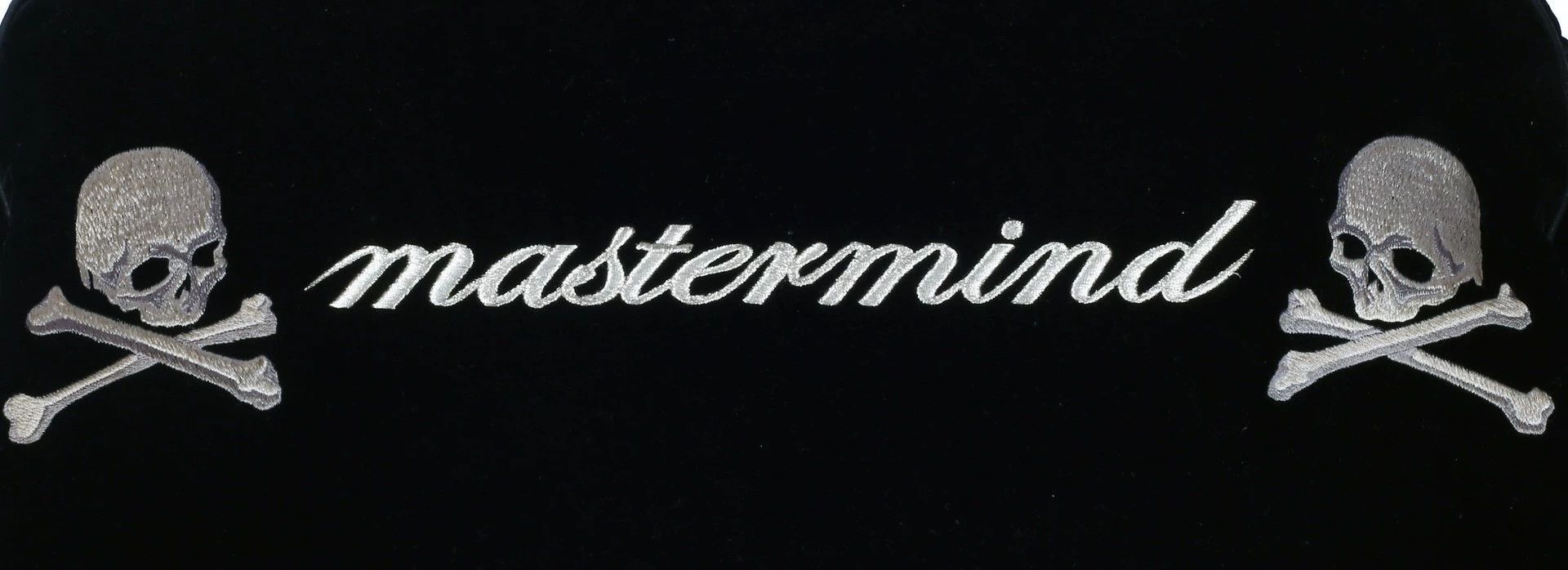 Mastermind Japan Black Duffle Bag with Skull & Crossbones Embroidery Size ONE SIZE - 4 Thumbnail