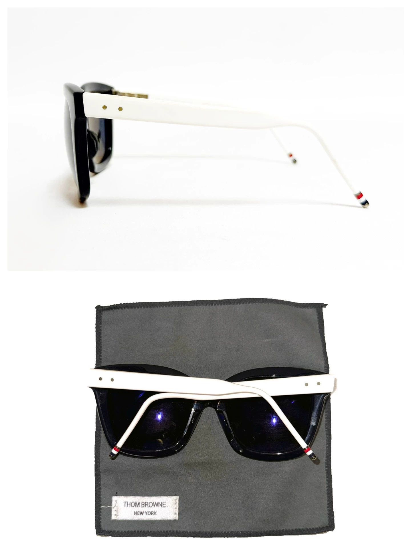 Thom Browne Blue Cat-Eye Sunglasses Size ONE SIZE - 2 Thumbnail