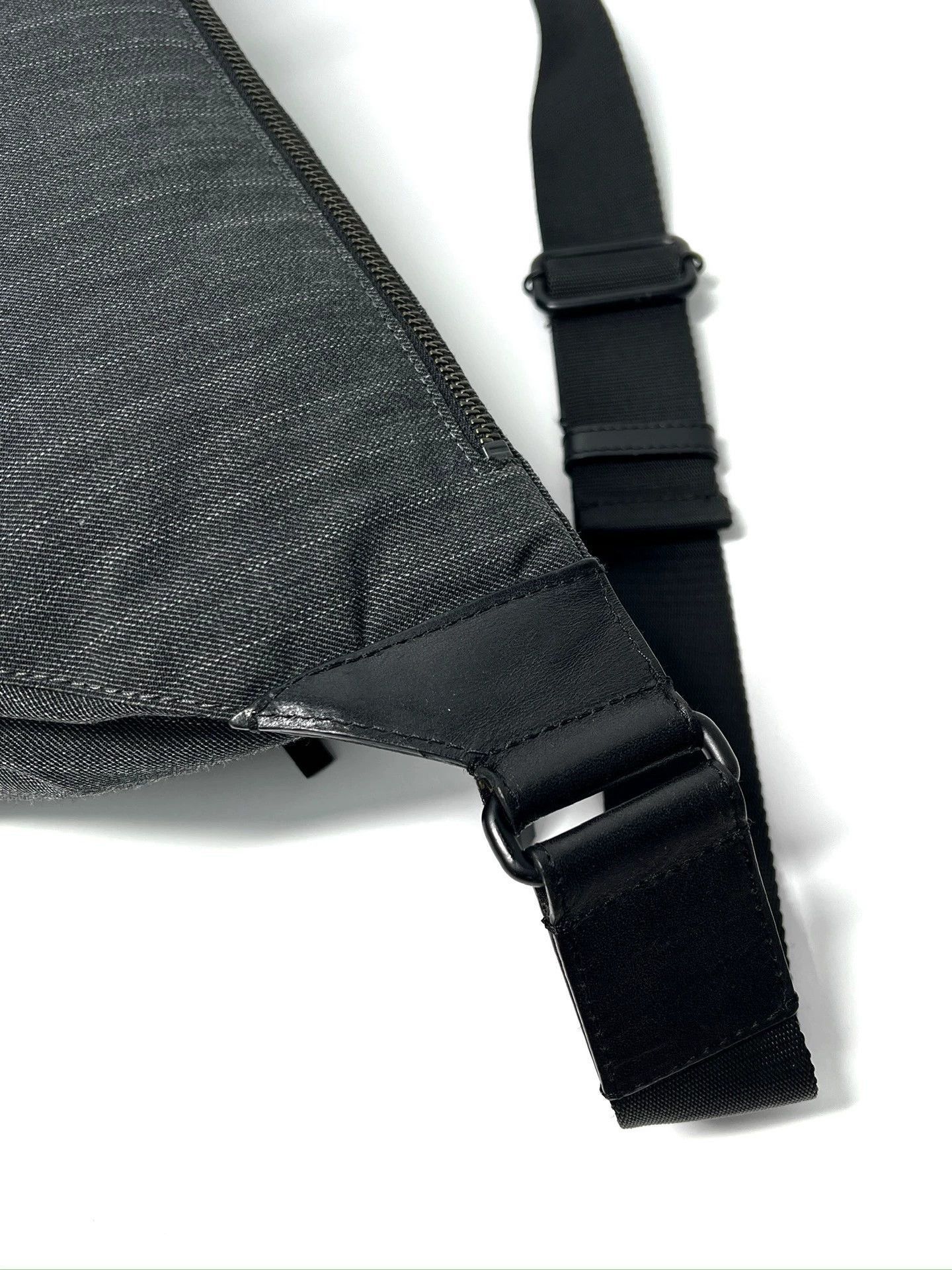 Dries Van Noten Gray Striped Fanny Pack Size ONE SIZE - 6 Thumbnail