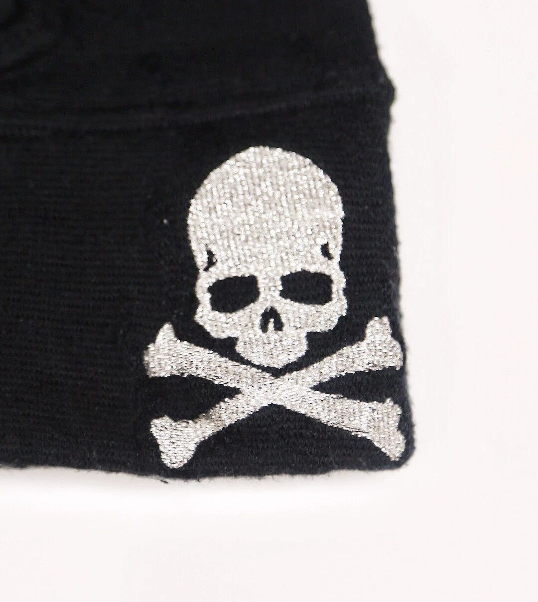 Mastermind Japan Black Skull Crossbones Wristbands Size ONE SIZE - 2 Thumbnail