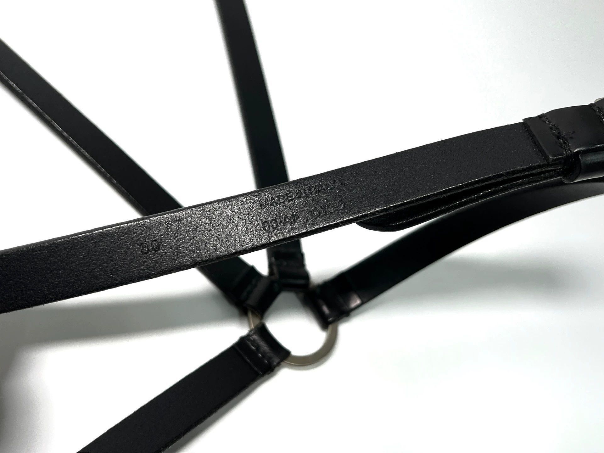 Dior Black Leather Adjustable Bag Strap Size ONE SIZE - 7 Thumbnail