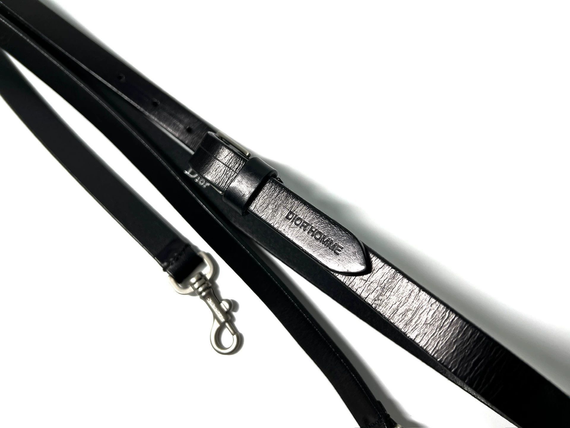 Dior Black Leather Adjustable Bag Strap Size ONE SIZE - 2 Thumbnail