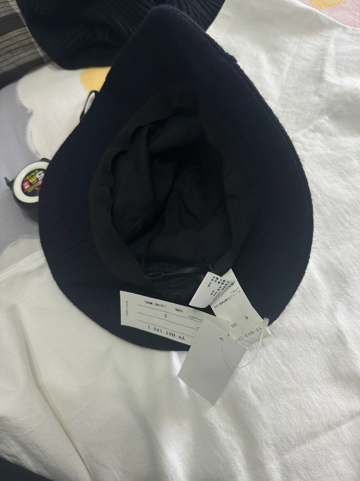 Yohji Yamamoto Blue Wide-Brim Hat Size ONE SIZE - 8 Thumbnail