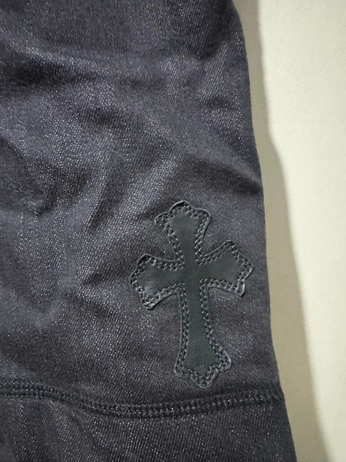 Chrome Hearts Black Drawstring Shorts with Embroidered Detail Size US 32 / EU 48 - 3 Thumbnail